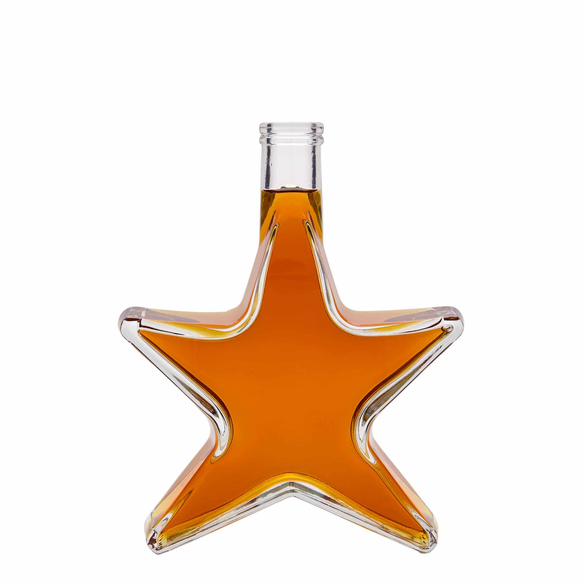 350 ml glasflaska 'Stjärna', mynning: kork