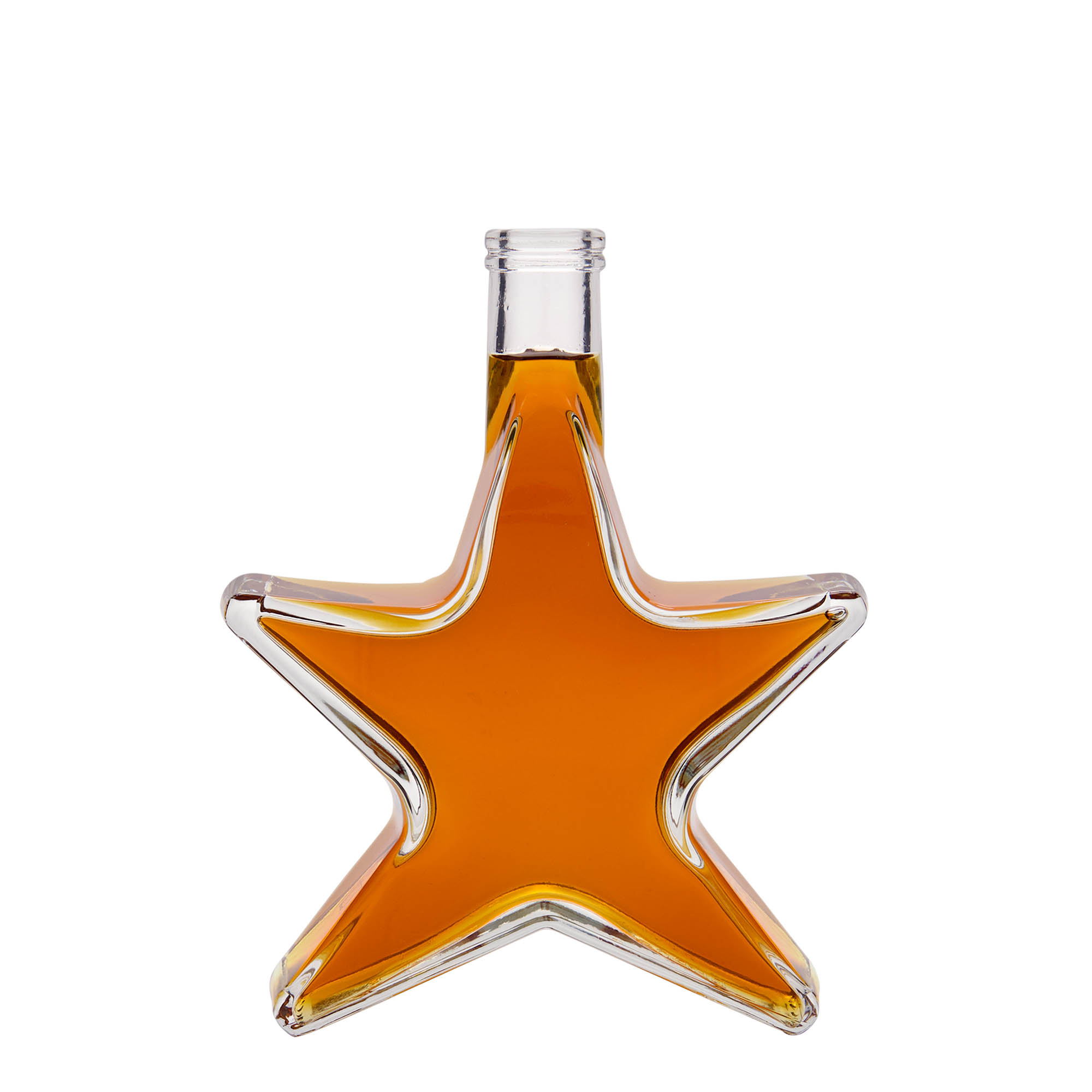 350 ml glasflaska 'Stjärna', öppning: kork 350 ml glasflaska 'Stjärna', öppning: kork