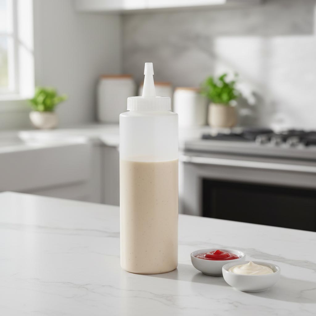 Skruvlock spritstyll, PP-plast, vit, för mynning: 38/400