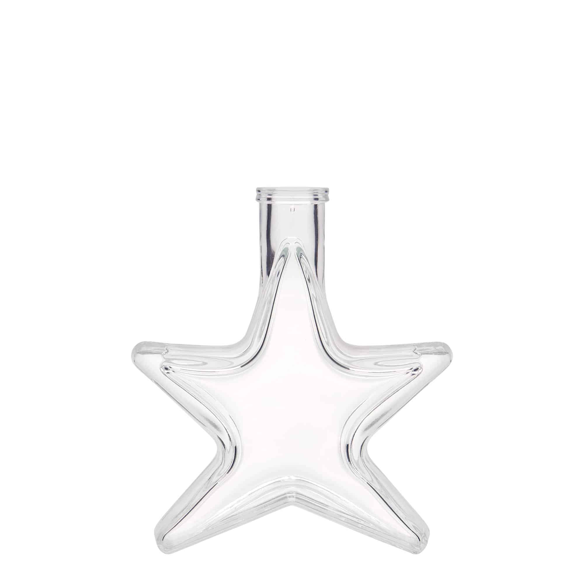 100 ml glasflaska 'Stjärna', mynning: kork