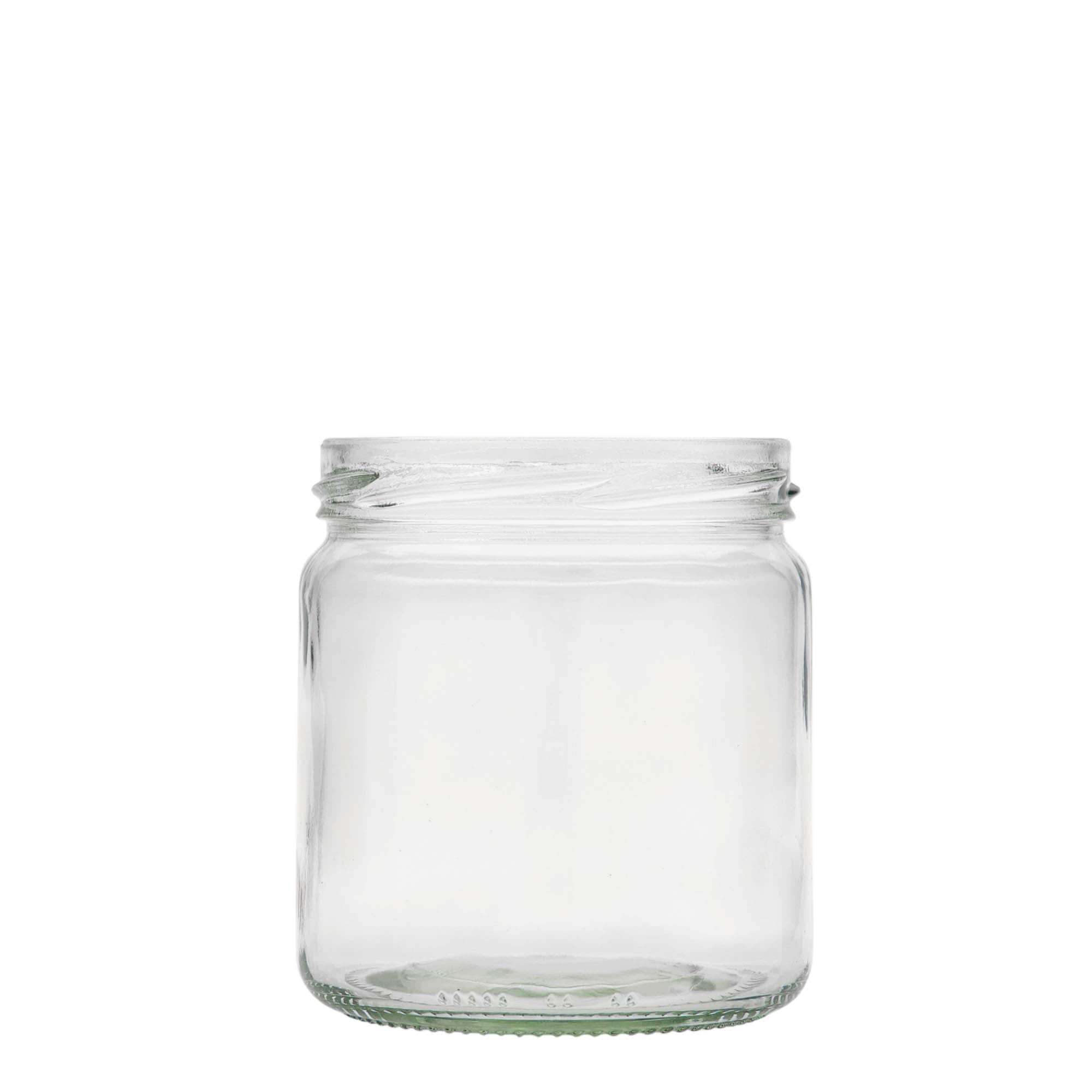 405 ml rund glasburk, öppning: Twist-Off (TO 82)