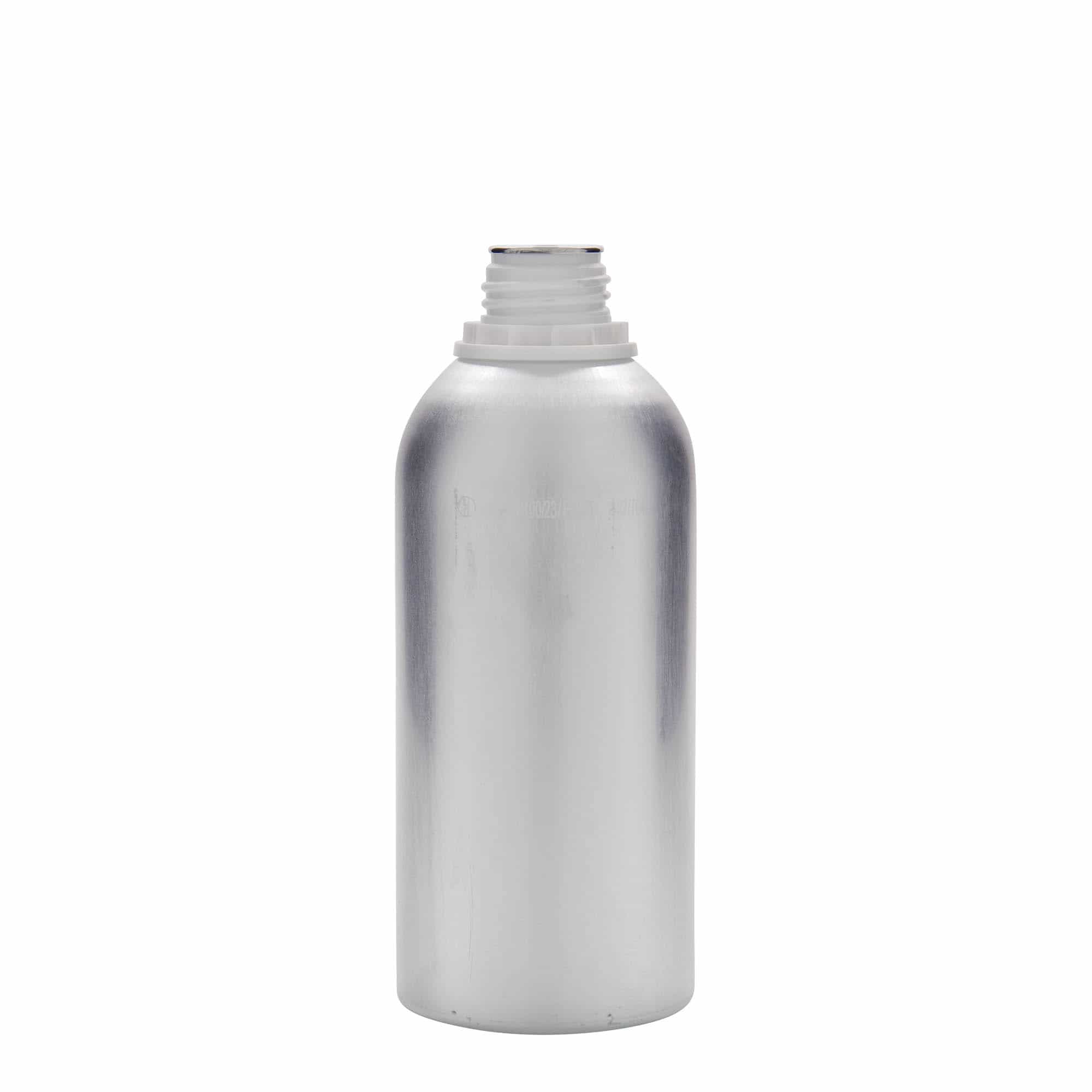 625 ml aluminiumflaska, metall, silver, mynning: DIN 32 625 ml aluminiumflaska, metall, silver, mynning: DIN 32