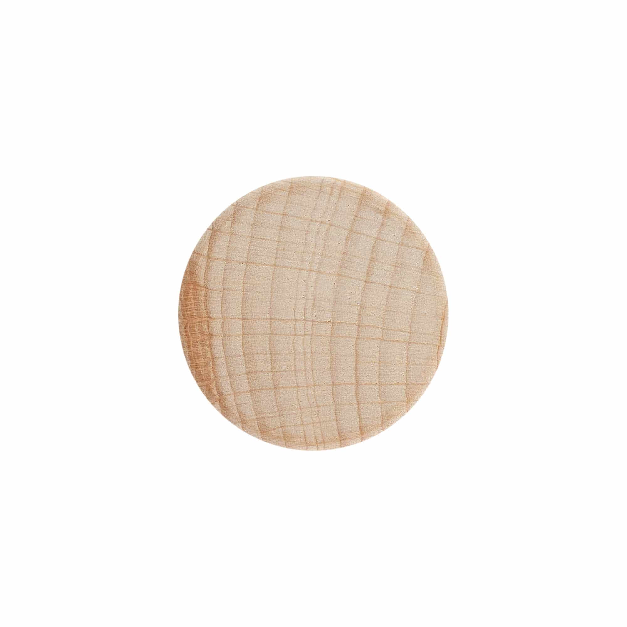 Skruvkapsel, trä, beige, för mynning: GPI 33/400