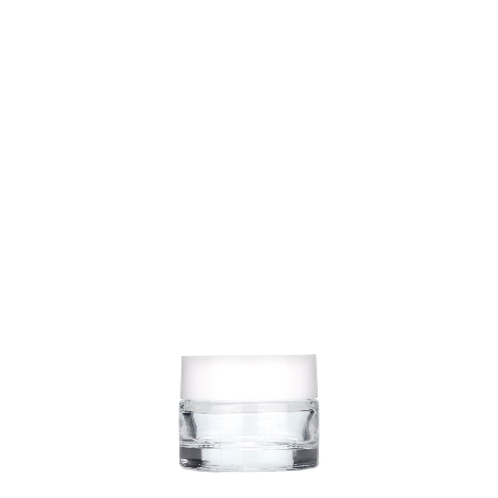 5 ml burk 'Beauty', glas, öppning: skruvlock