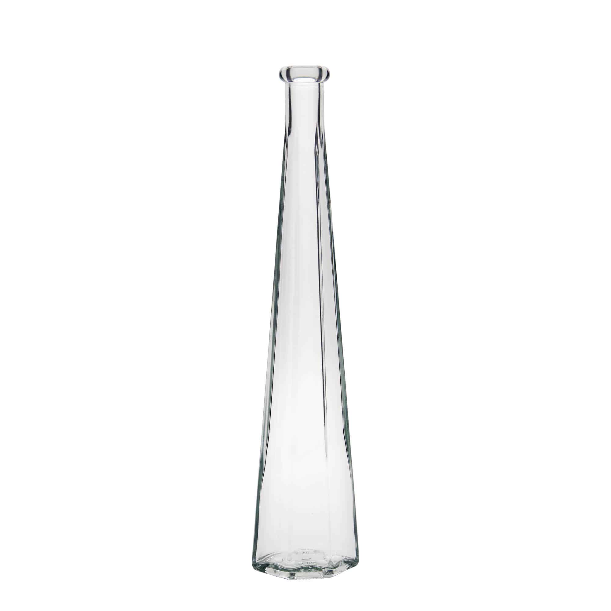 200 ml glasflaska 'Dama Sexta', sexkantig, mynning: kork 200 ml glasflaska 'Dama Sexta', sexkantig, mynning: kork