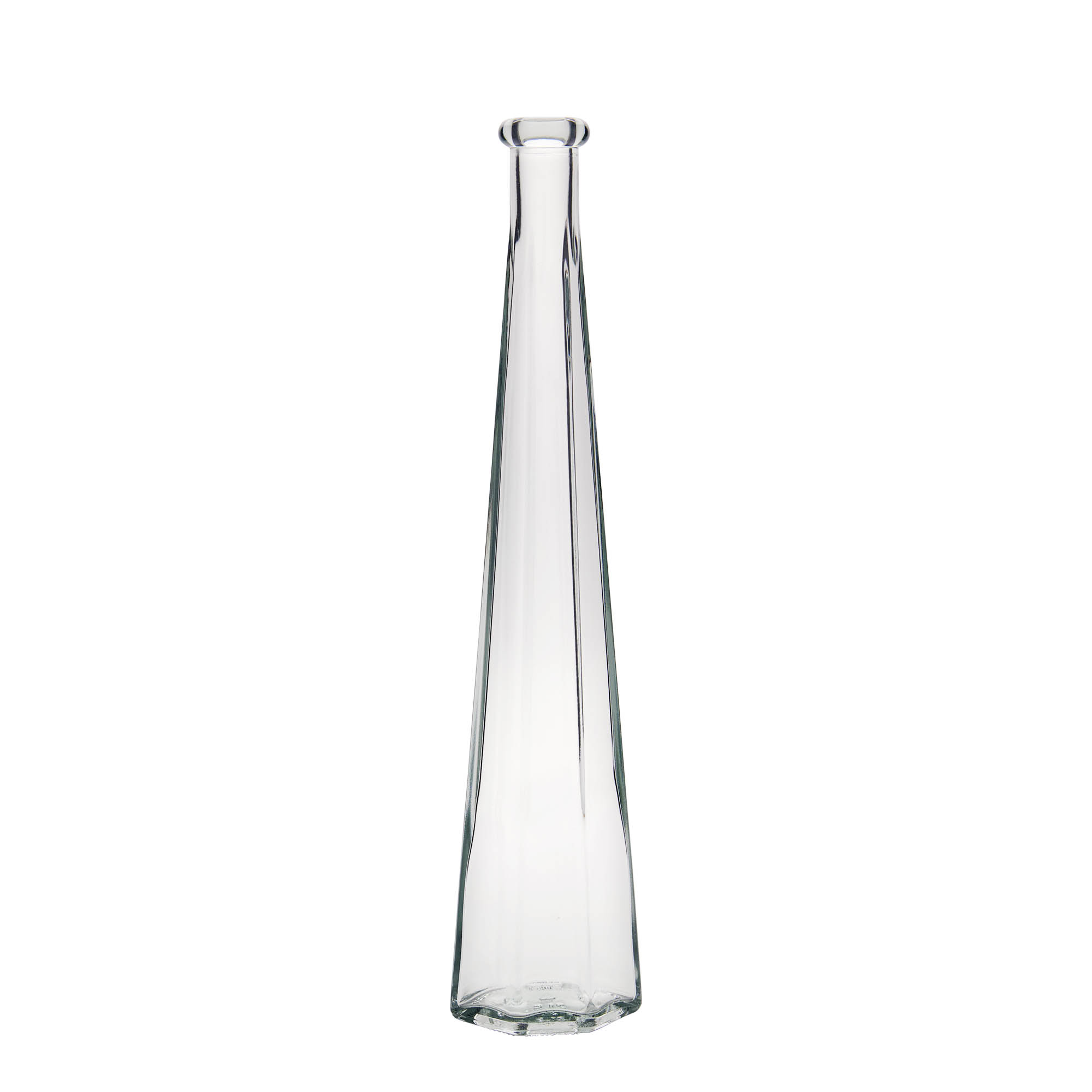 200 ml glasflaska 'Dama Sexta', sexkantig, mynning: kork 200 ml glasflaska 'Dama Sexta', sexkantig, mynning: kork