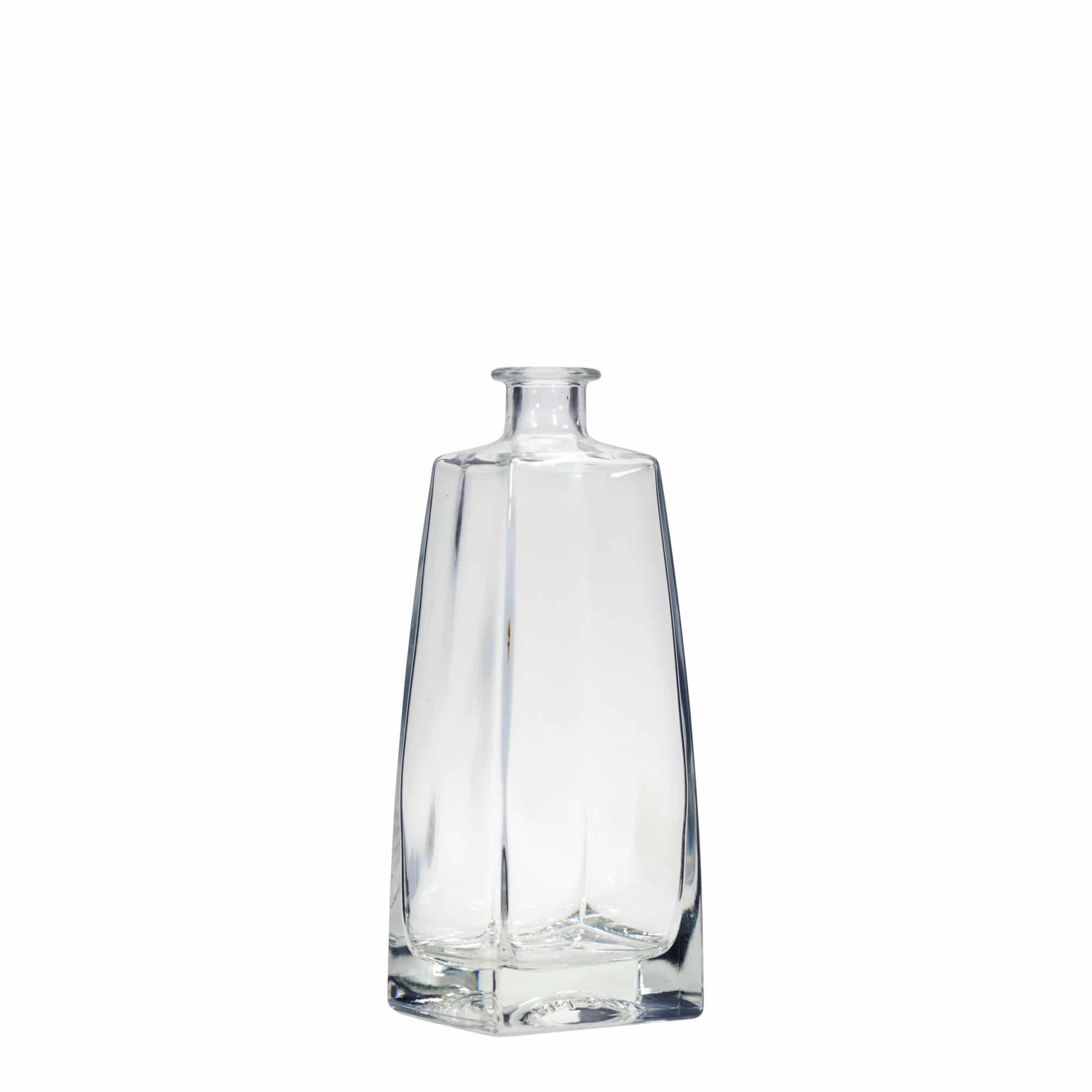700 ml glasflaska 'Timmy', rektangulär, öppning: kork