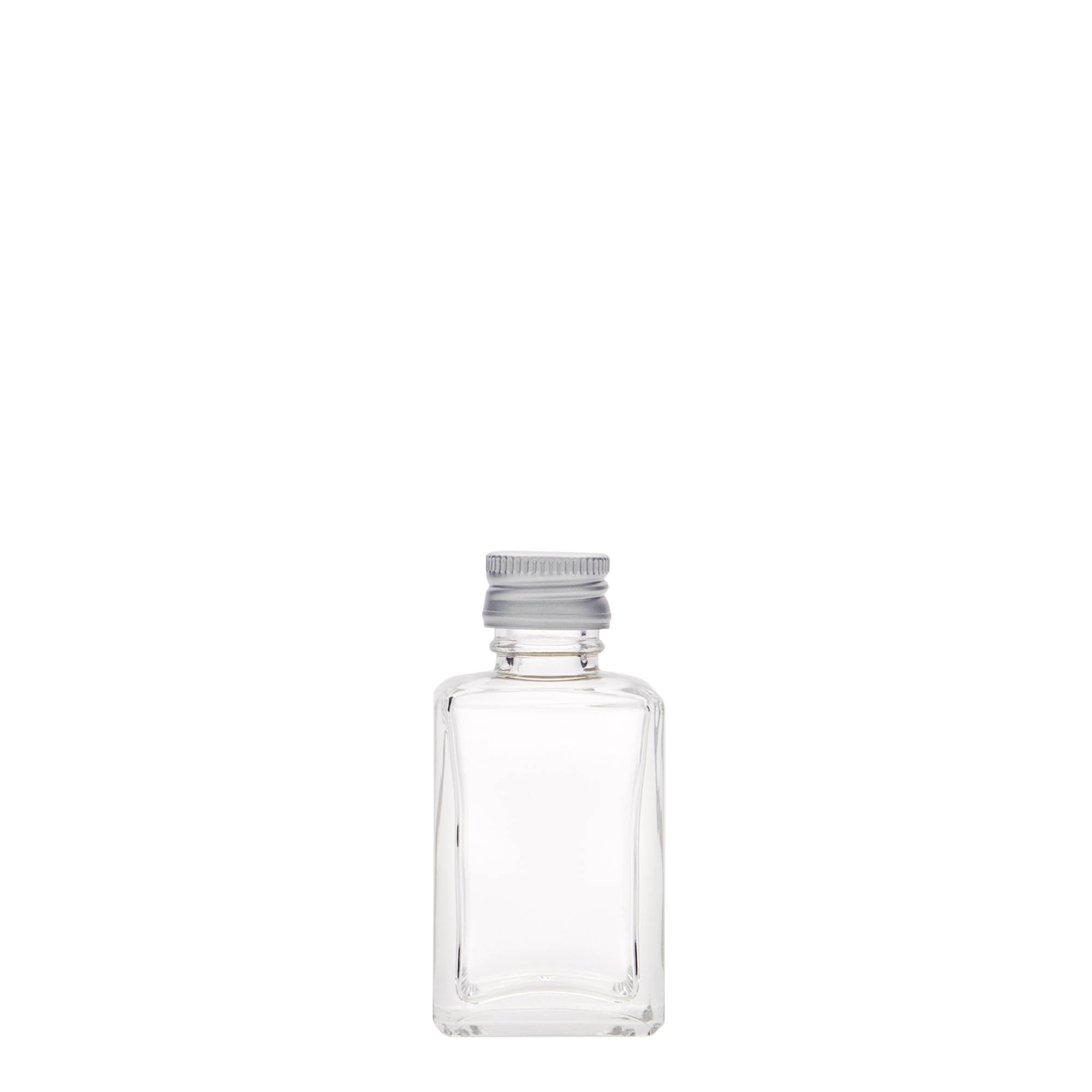 30 ml glasflaska 'Tamme', kvadratisk, öppning: PP 18 30 ml glasflaska 'Tamme', kvadratisk, öppning: PP 18