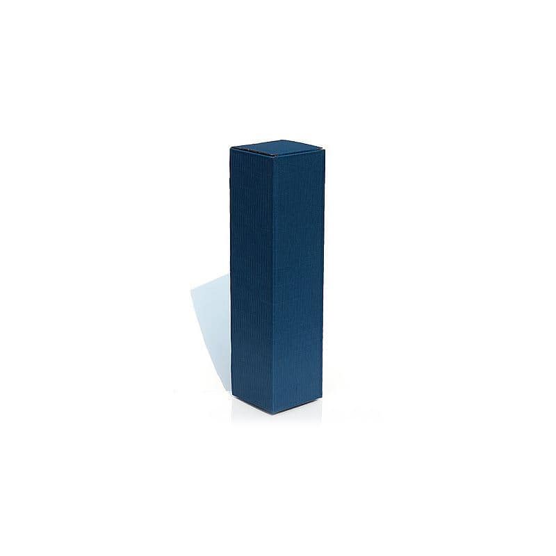 Presentkartong 'Våg', rektangulär, kartong, blå