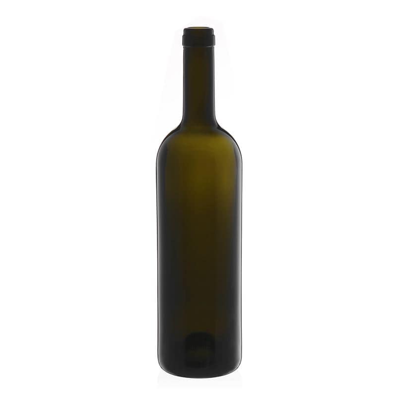 750 ml vinflaska 'Golia', antikgrön, mynning: kork
