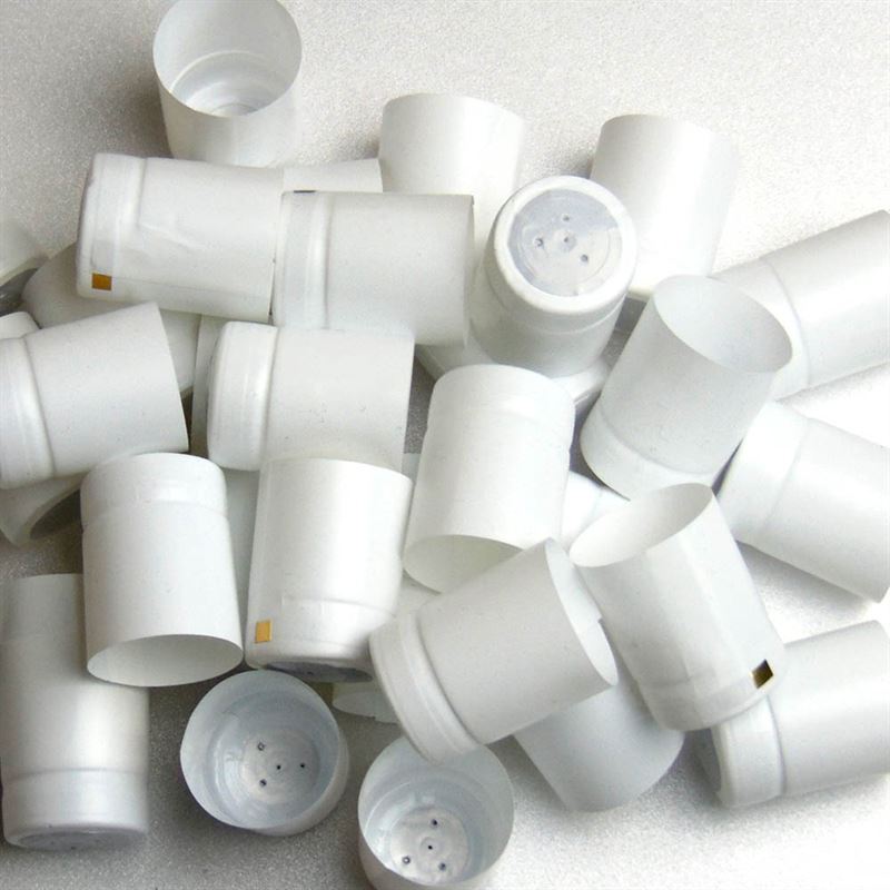 Krympskydd 32x41, PVC-plast, vit Krympskydd 32x41, PVC-plast, vit