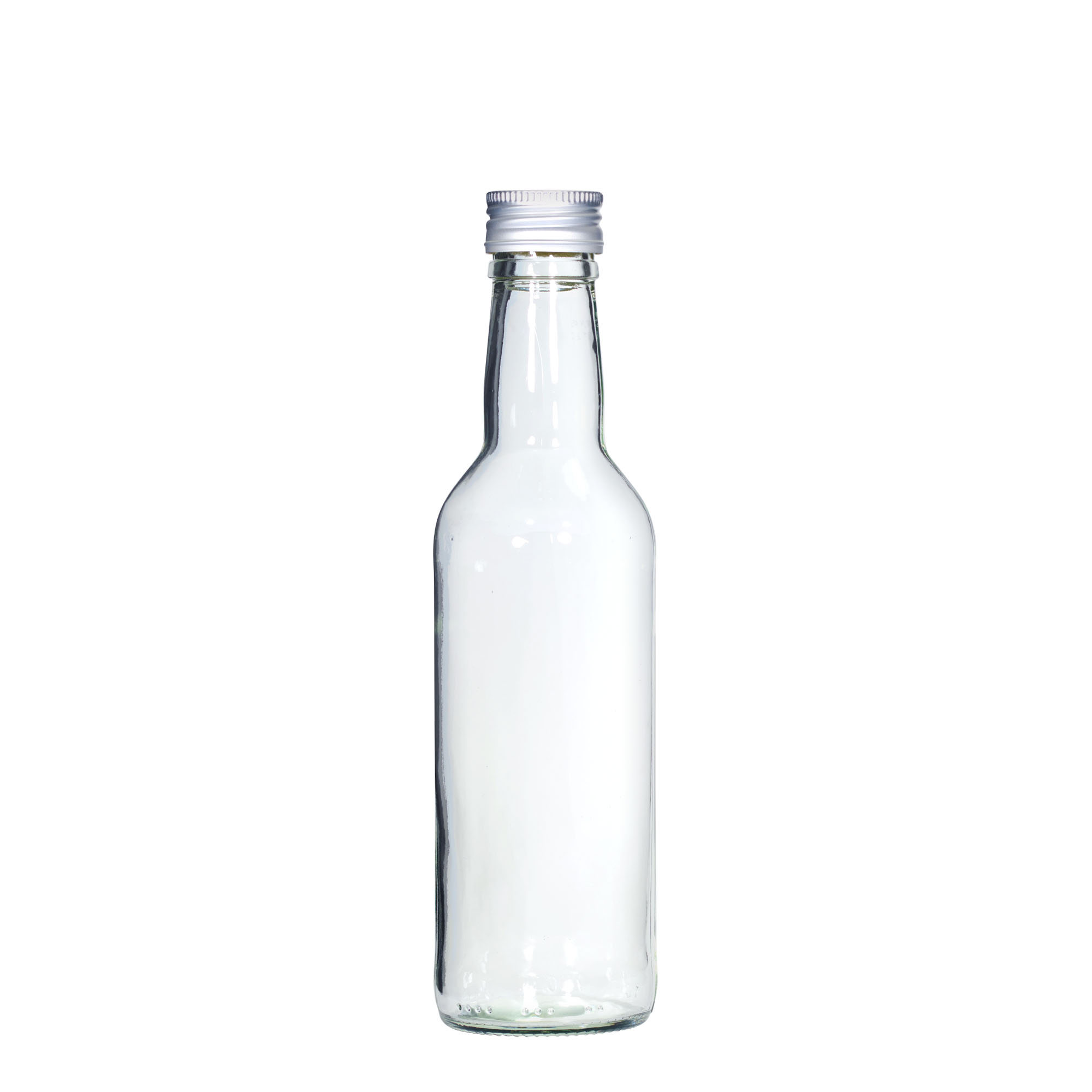 350 ml universalflaska, glas, mynning: PP 31,5