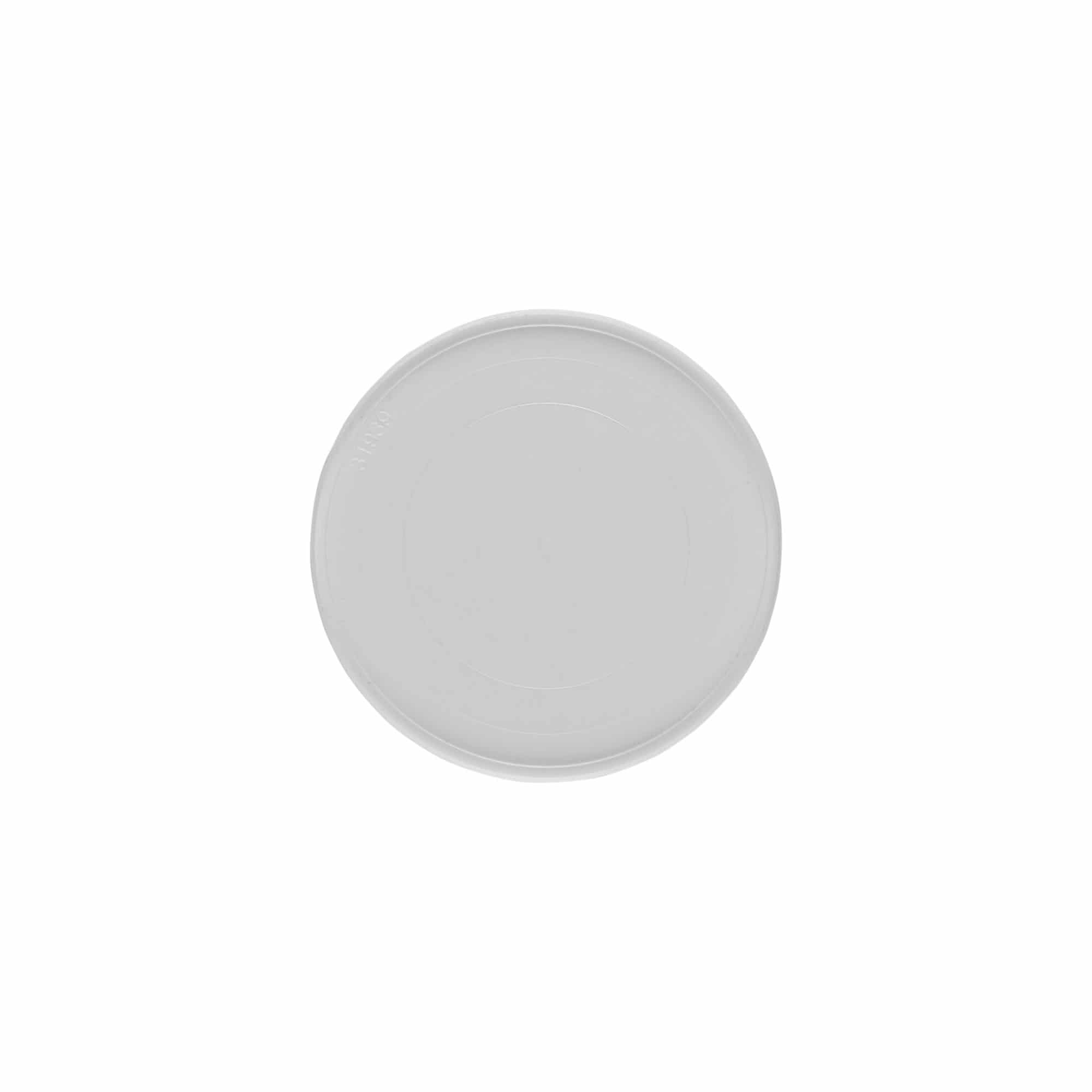 Täckskiva för 150 ml 'Bianca', PP-plast, vit