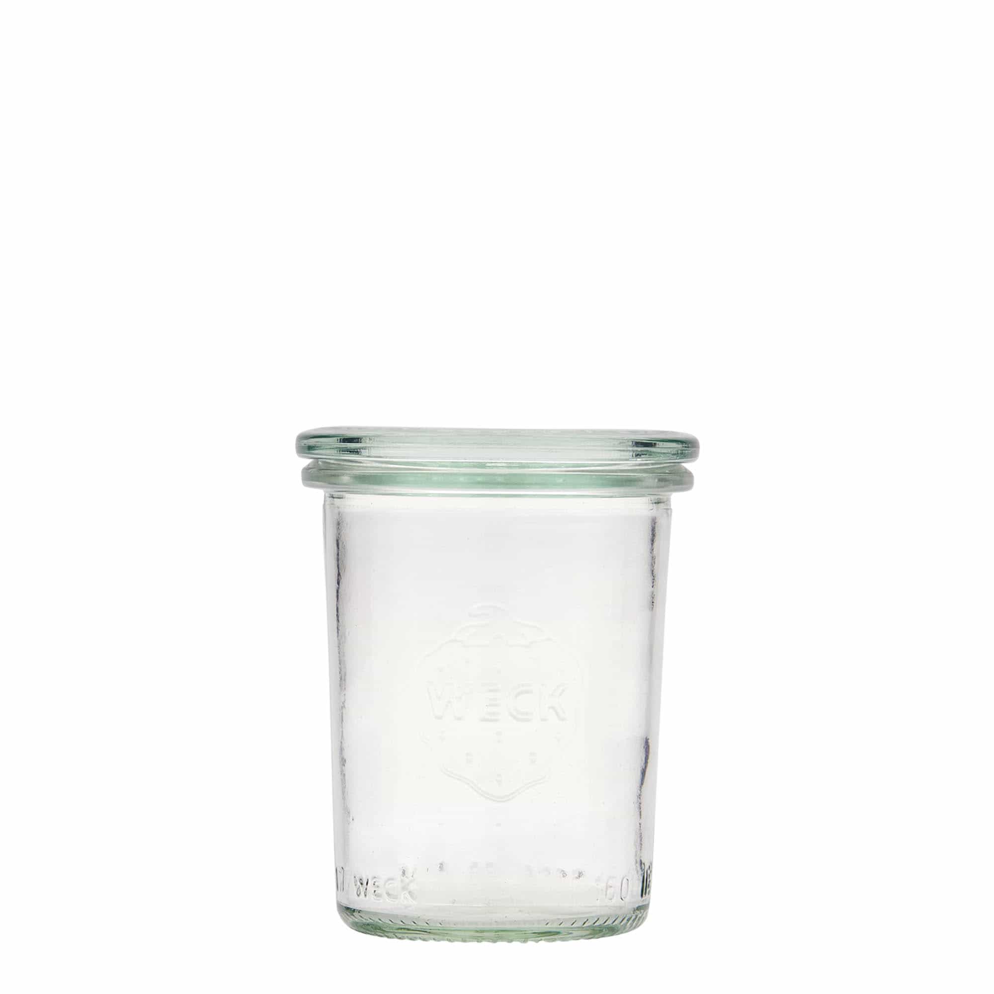 160 ml WECK cylindrisk burk, mynning: rund kant 160 ml WECK cylindrisk burk, mynning: rund kant