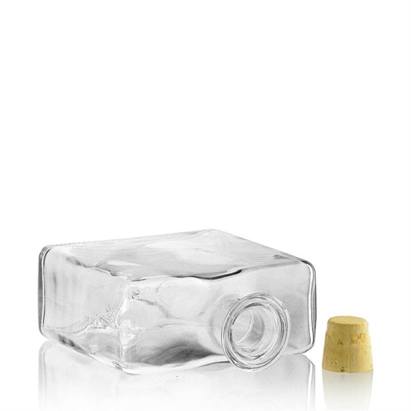 500 ml glasflaska 'Julia', rektangulär, öppning: kork 500 ml glasflaska 'Julia', rektangulär, öppning: kork