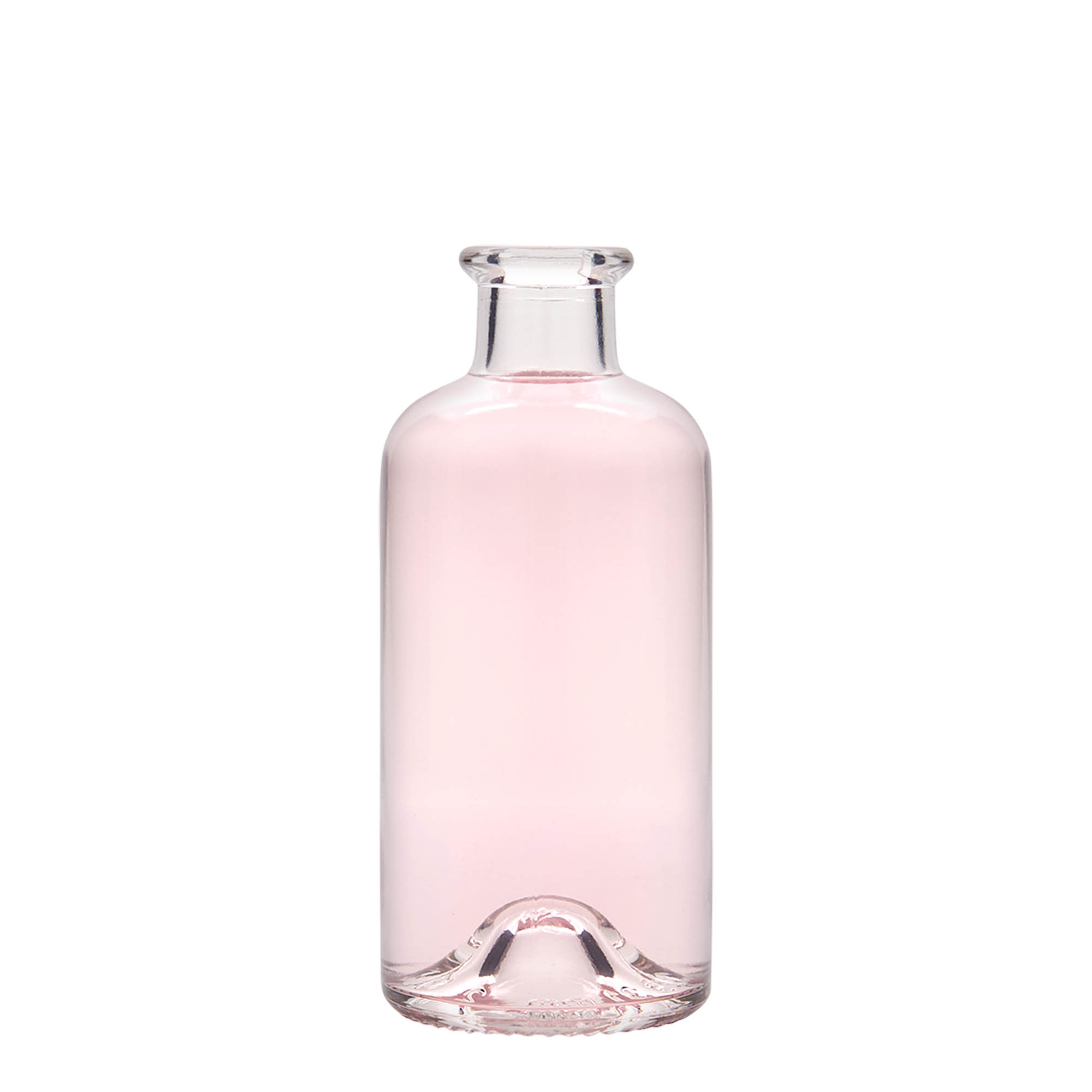 200 ml glasflaska apotekare, mynning: kork