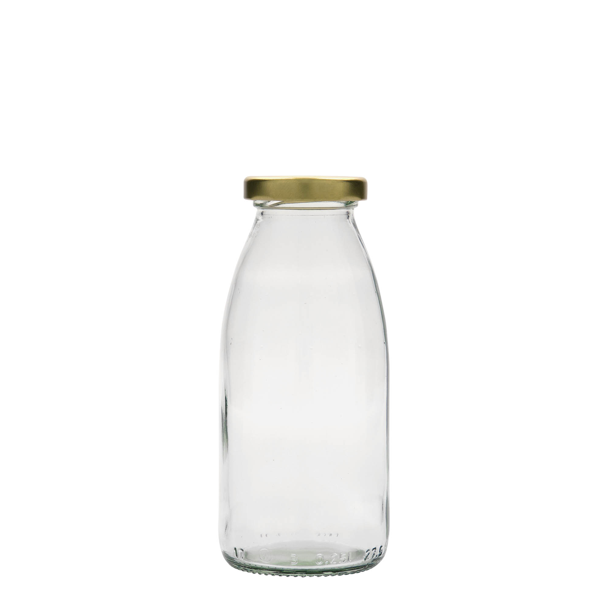 250 ml glasflaska Vroni #, öppning: Twist-Off (TO 43)