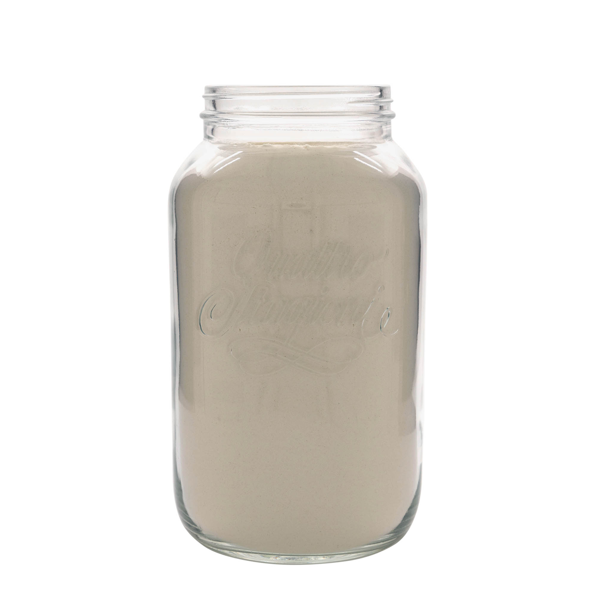 3 800 ml glas 'Quattro Stagioni', mynning: skruvkapsel