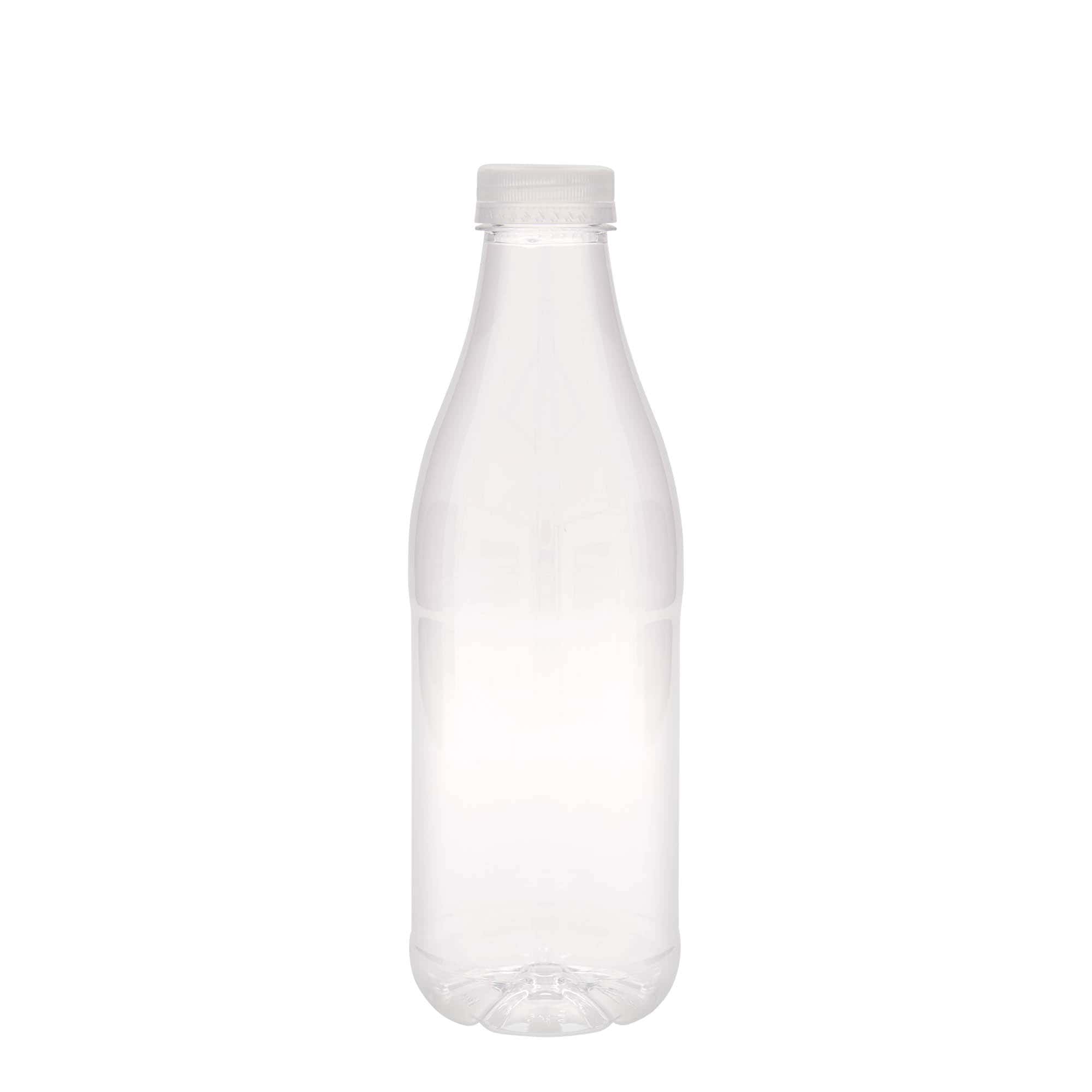 1.000 ml PET-flaska 'Mjölk och Juice', plast, öppning: 38 mm