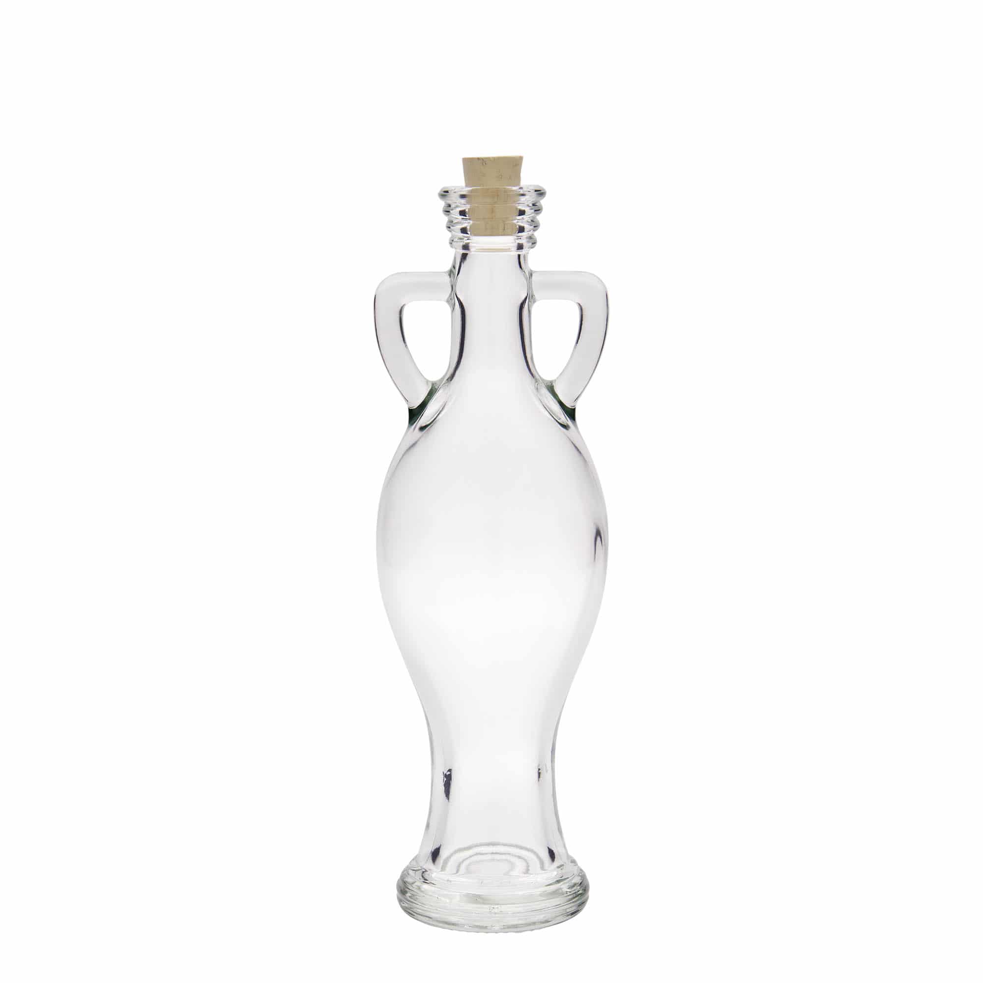 200 ml glasflaska 'Amphore', öppning: kork