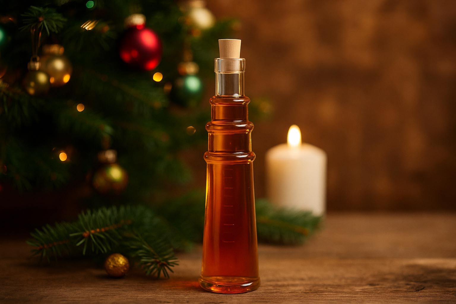 100 ml glasflaska 'Leuchtturm', öppning: kork 100 ml glasflaska 'Leuchtturm', öppning: kork