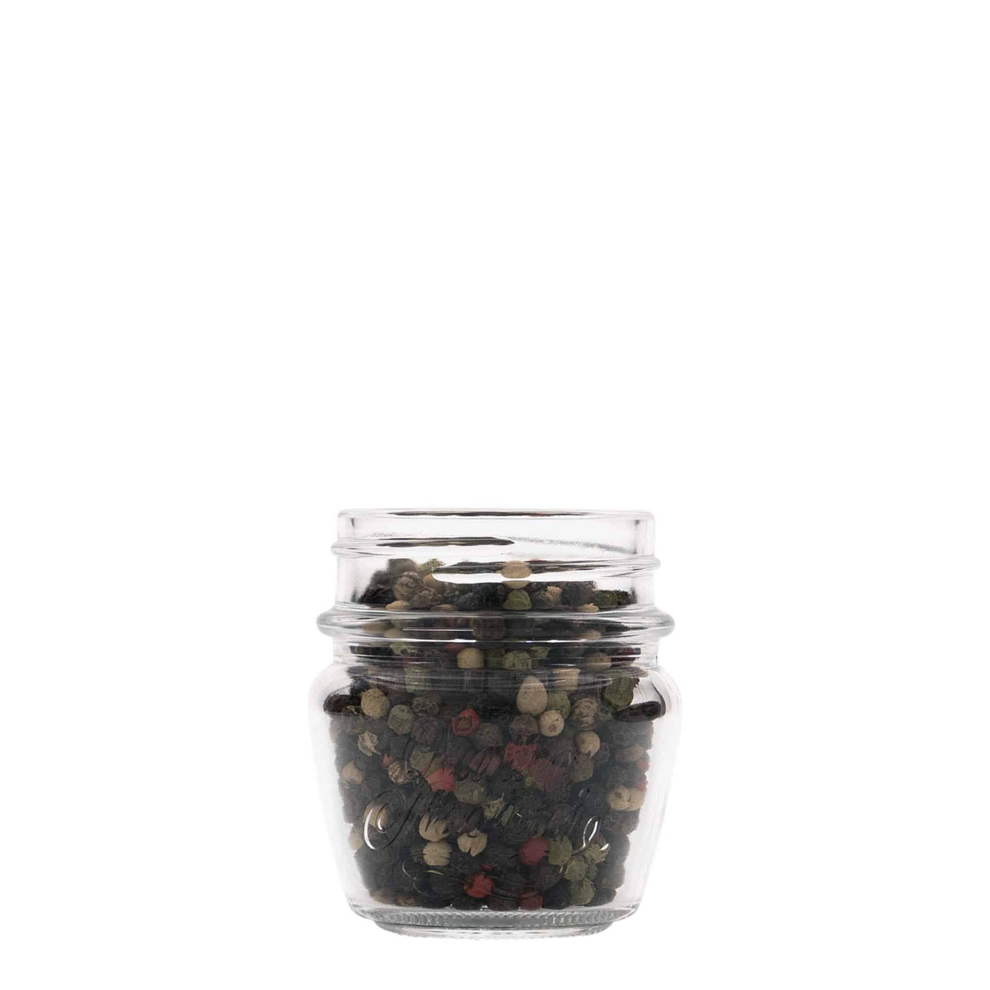 80 ml dekorglas 'Quattro Stagioni', mynning: skruvkapsel