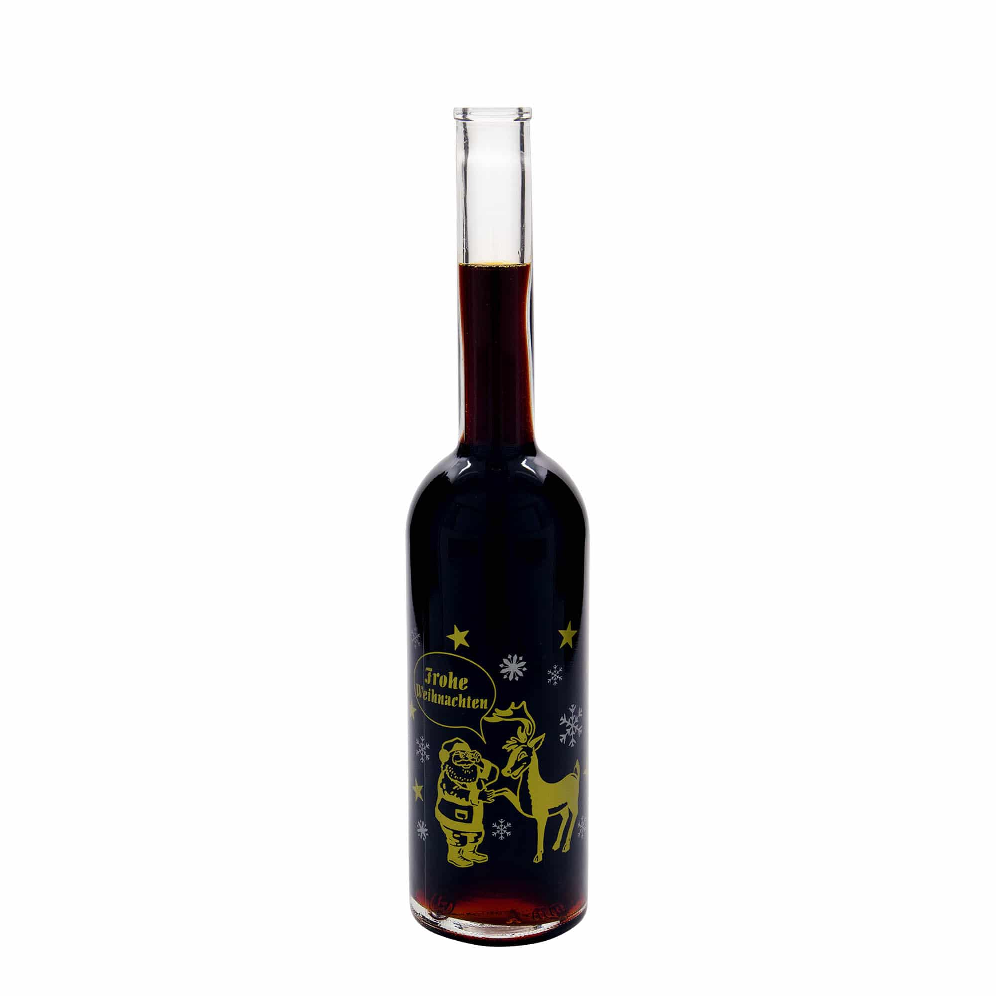 500 ml glasflaska 'Opera', motiv: fyrverkeri, öppning: kork
