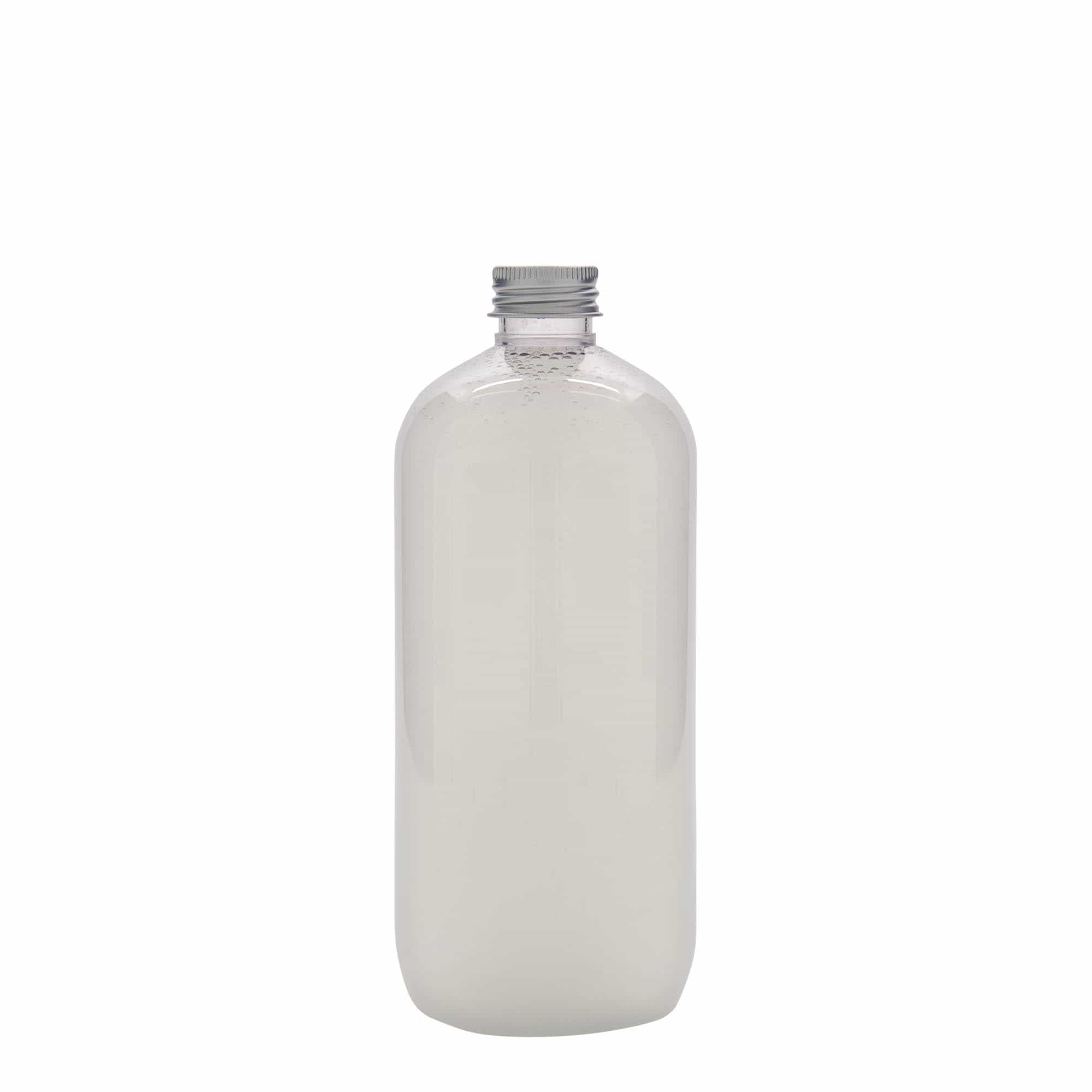 500 ml PET-flaska 'Boston', plast, mynning: GPI 24/410