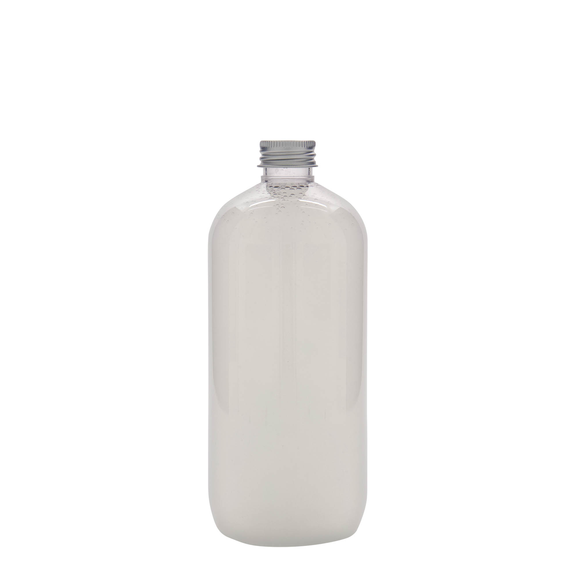 500 ml PET-flaska 'Boston', plast, öppning: 24/410 500 ml PET-flaska 'Boston', plast, öppning: 24/410