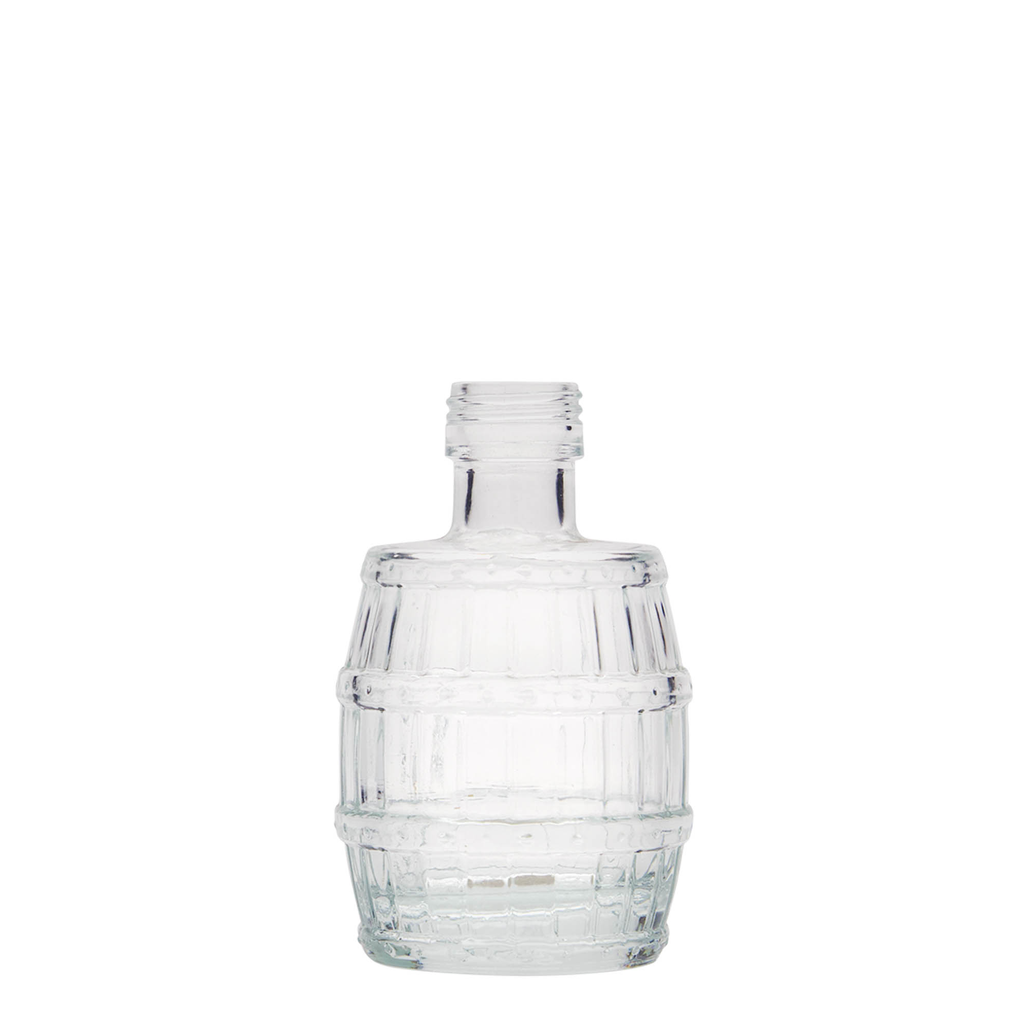 100 ml glasflaska 'Fat', mynning: PP 24