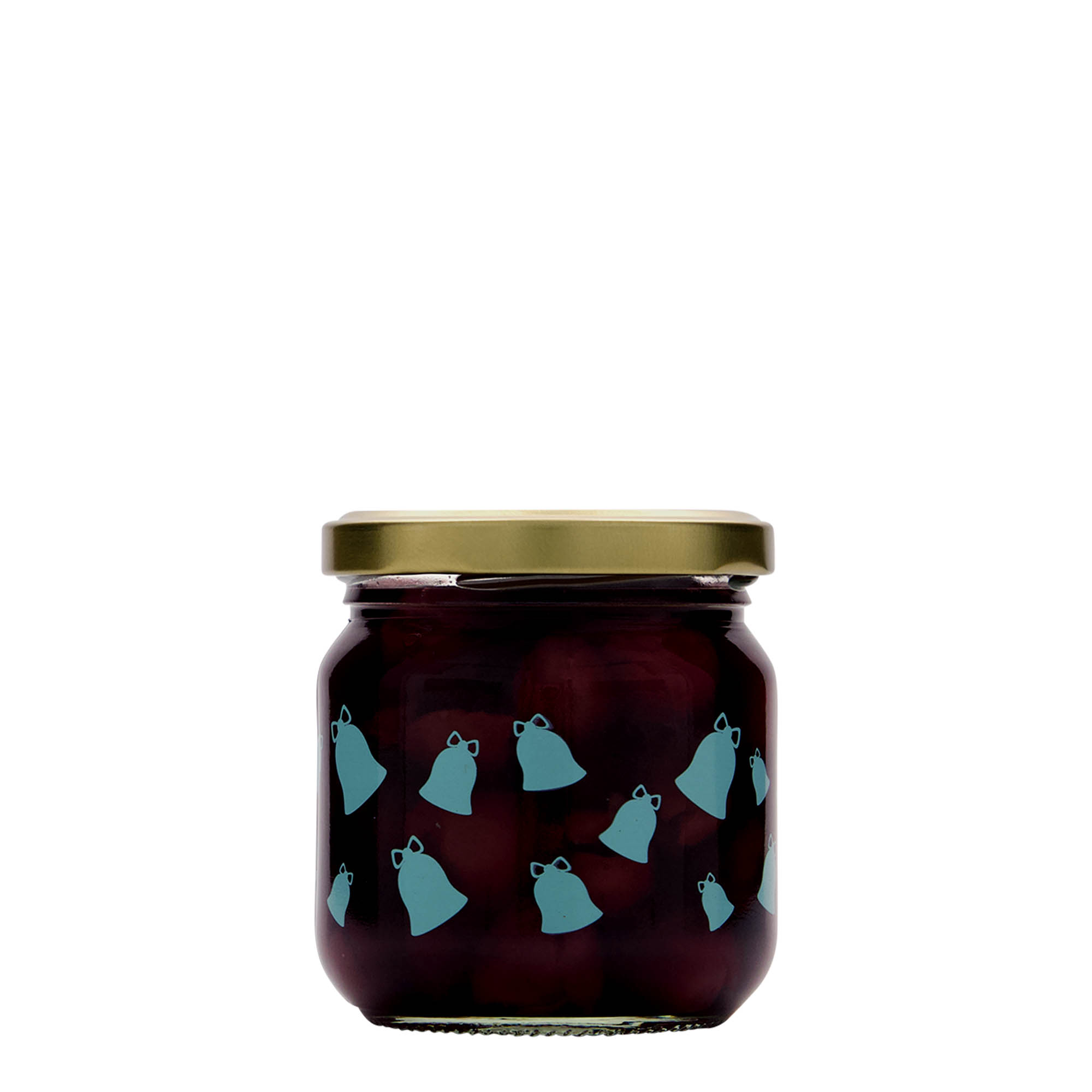 212 ml rund glas, motiv: Kling, klocka, öppning: twist-off (TO 66) 212 ml rund glas, motiv: Kling, klocka, öppning: twist-off (TO 66)