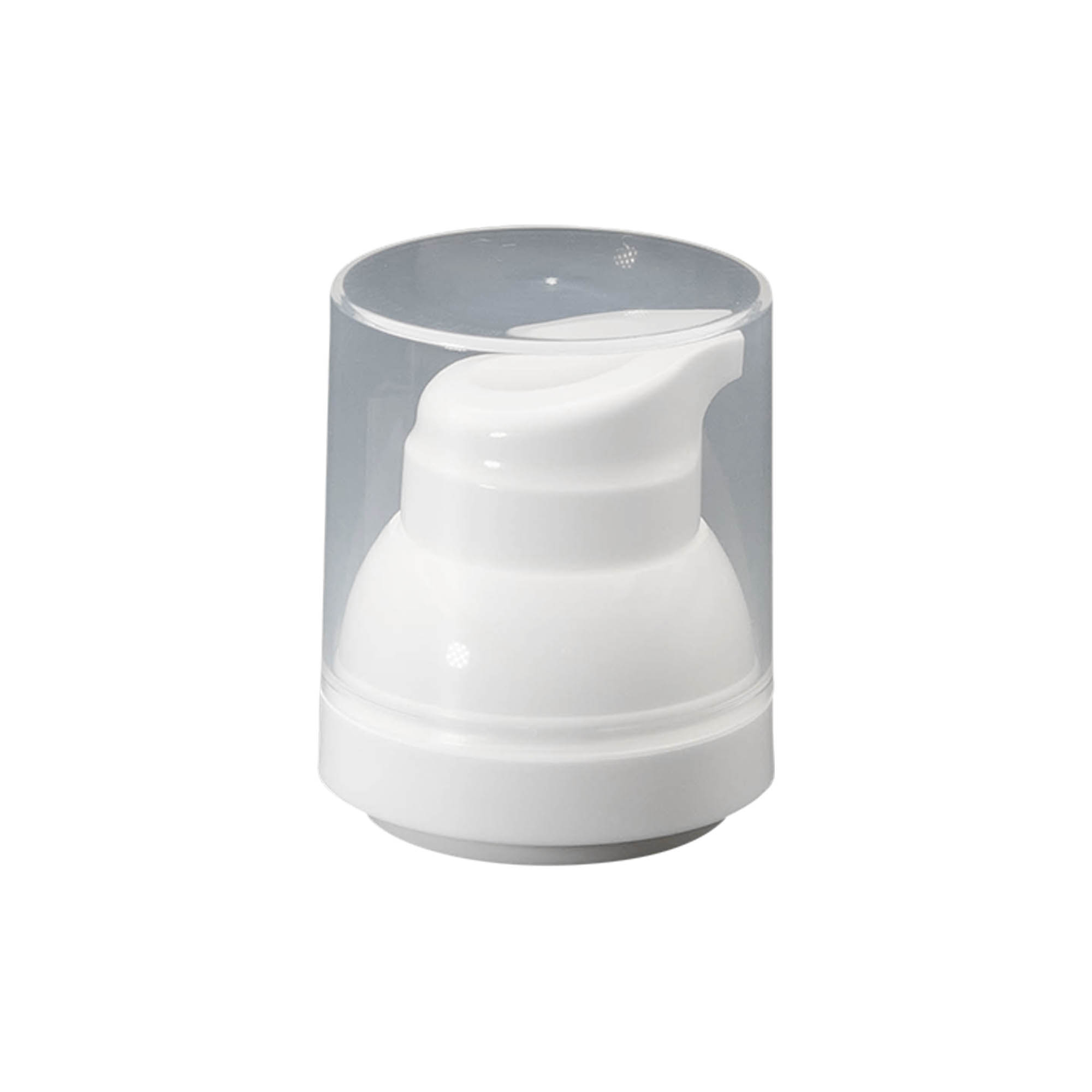 Airless-dispenserpumphuvud 'Mezzo', PP-plast, vitt Airless-dispenserpumphuvud 'Mezzo', PP-plast, vitt