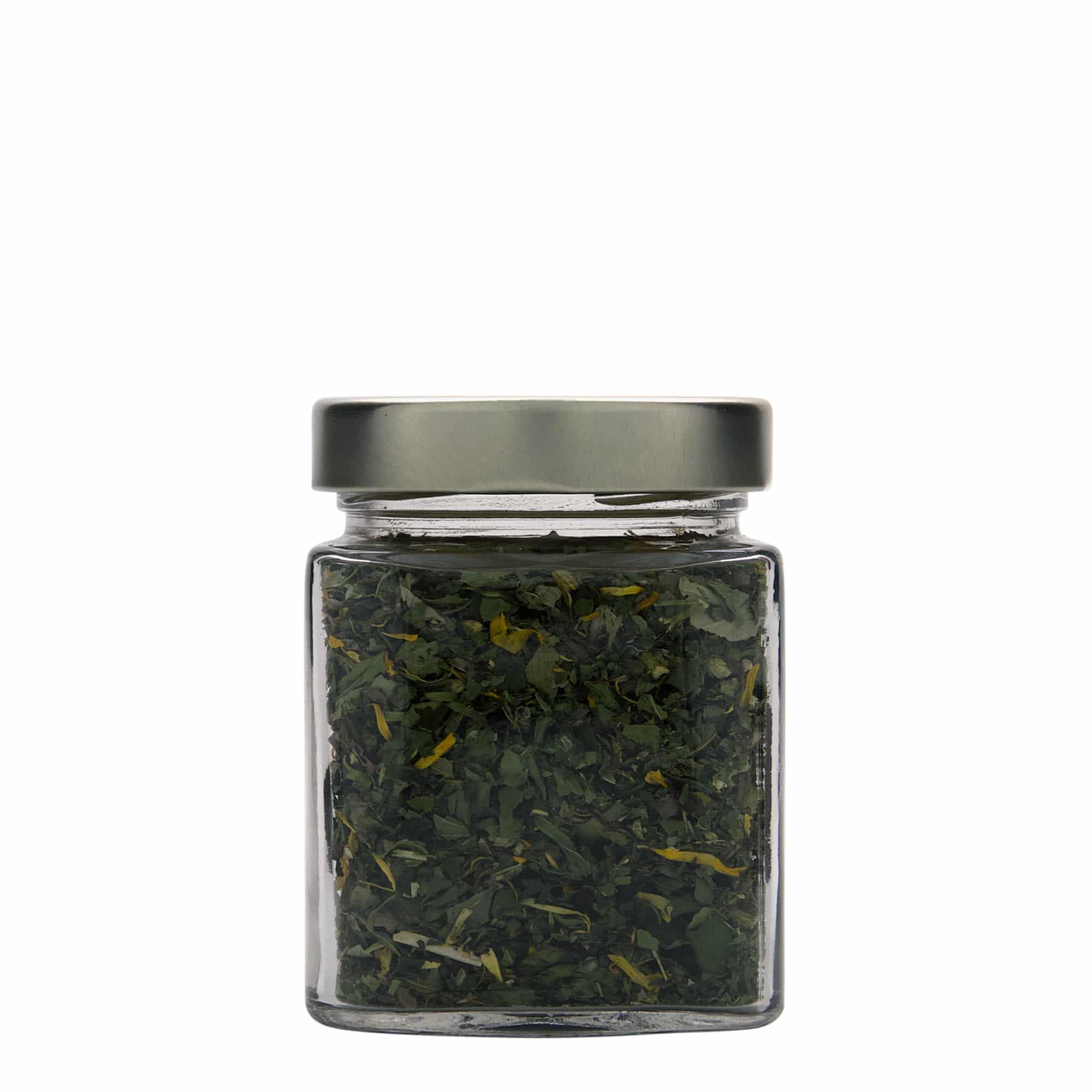 314 ml Fyrkantigt glas 'Ikarus', öppning: Deep-Twist-Off (DTO 70)