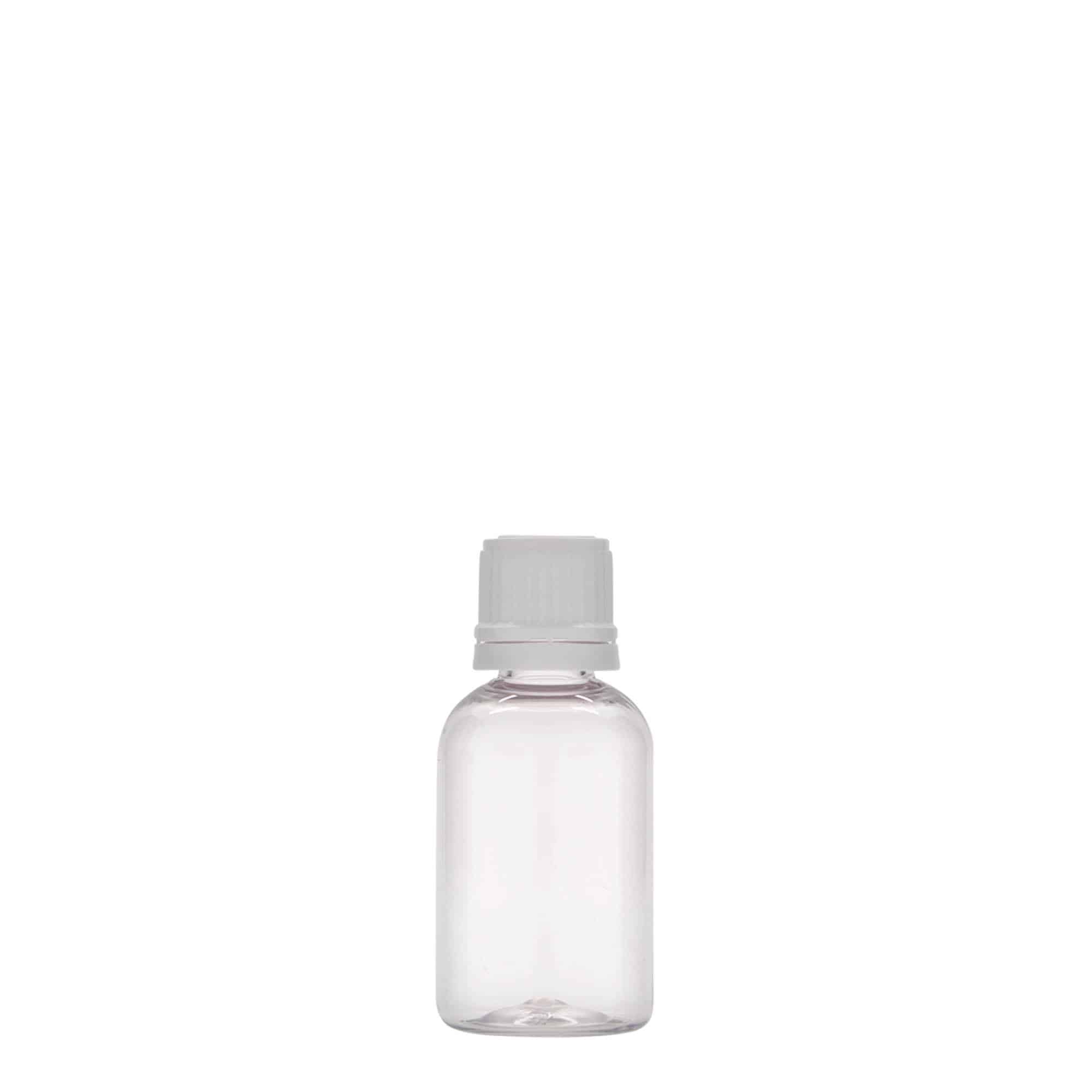 30 ml PET-medicinflaska 'Easy Living', plast, mynning: DIN 18