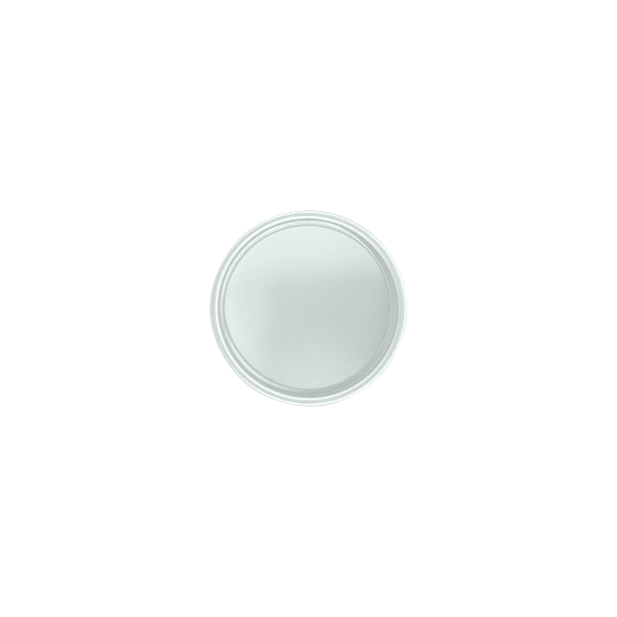 Skruvlock, metall, silver, för mynning: 24/410