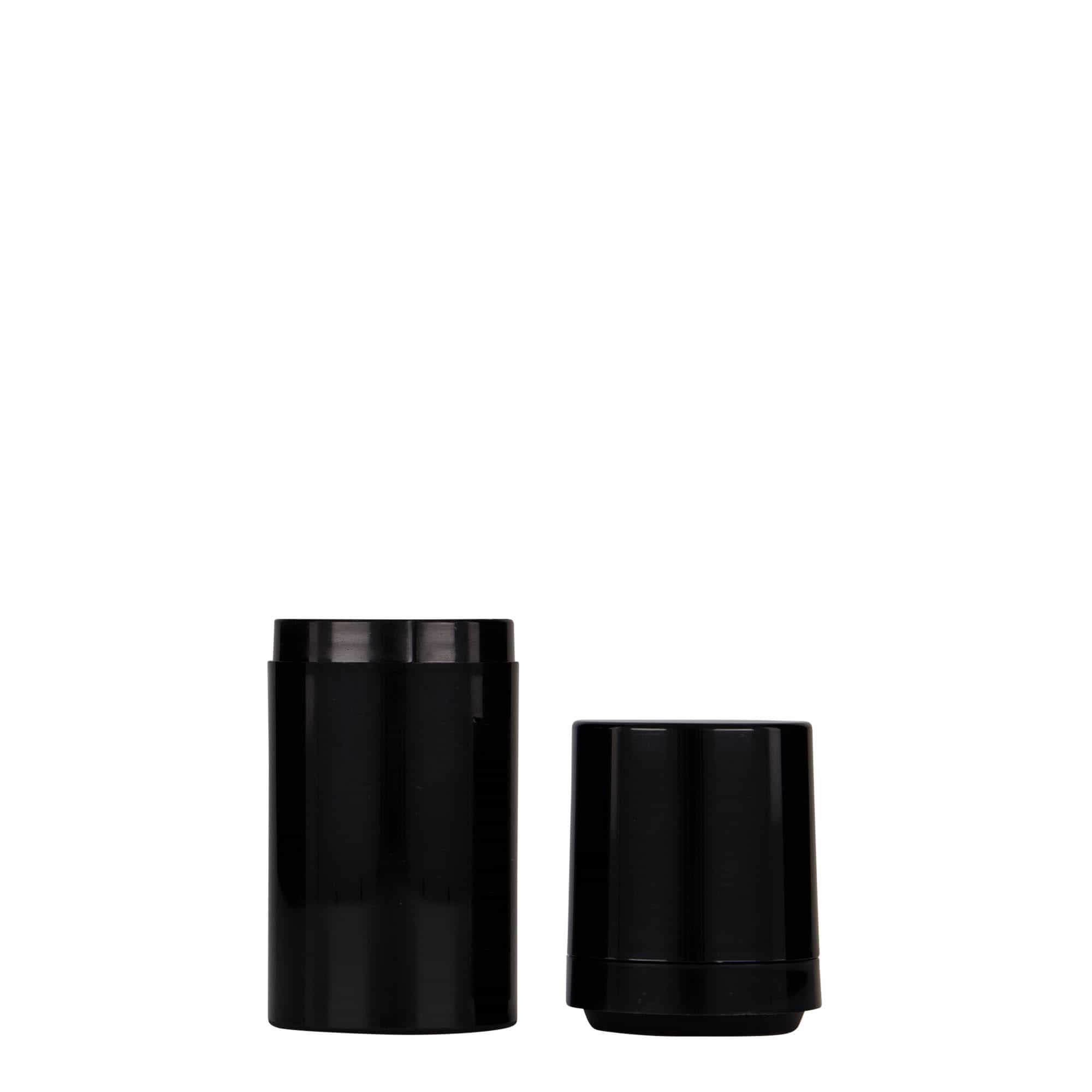 30 ml luftfri dispenser 'Mezzo', PP-plast, svart