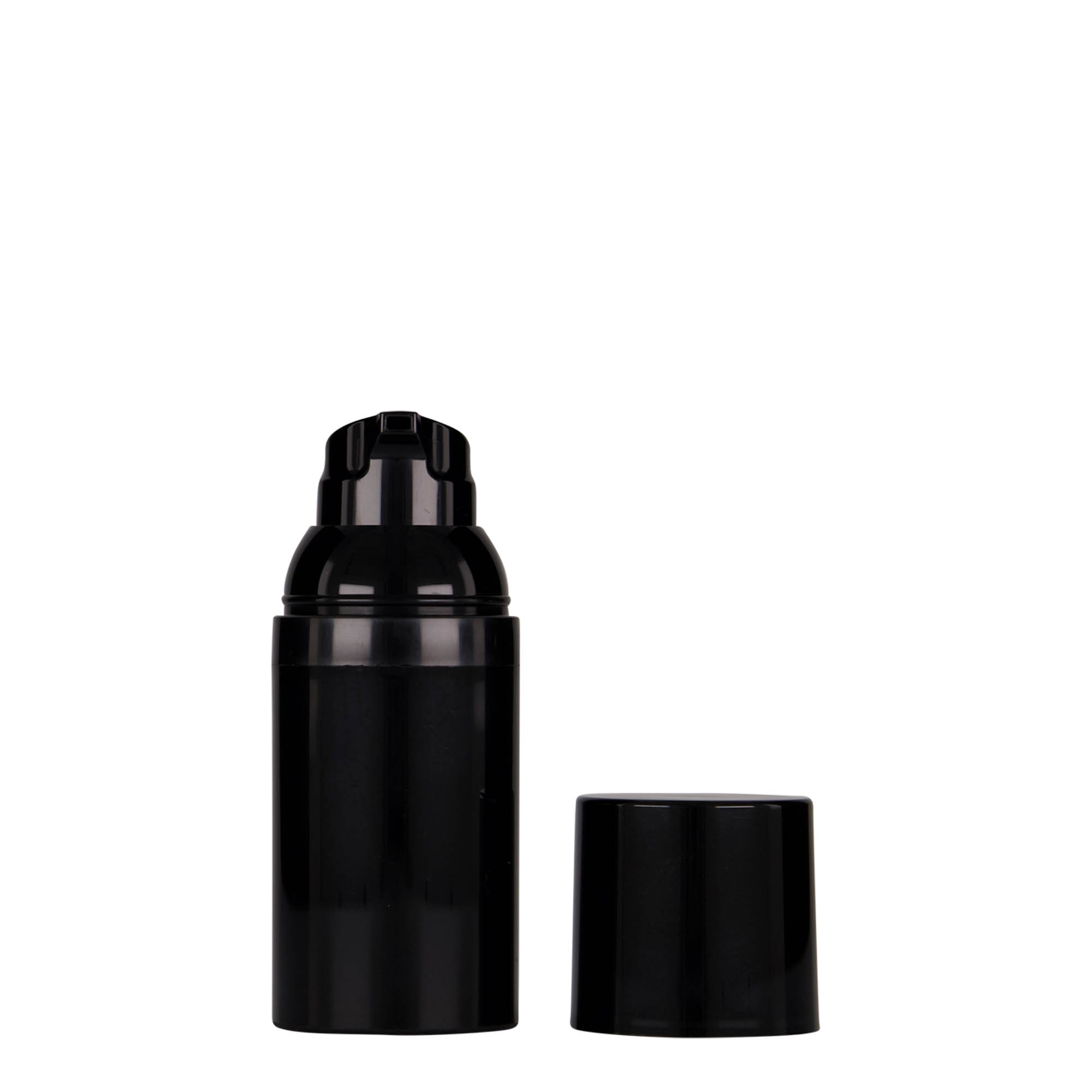 30 ml luftfri dispenser 'Mezzo', PP-plast, svart