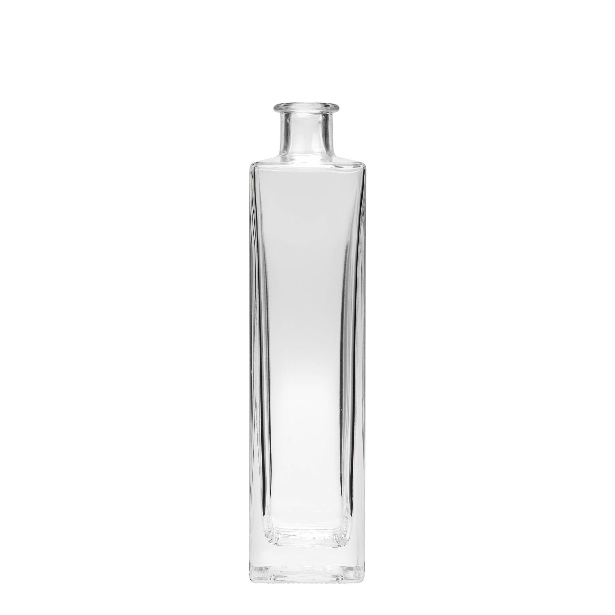 500 ml glasflaska 'Rafaello', kvadratisk, mynning: kork 500 ml glasflaska 'Rafaello', kvadratisk, mynning: kork
