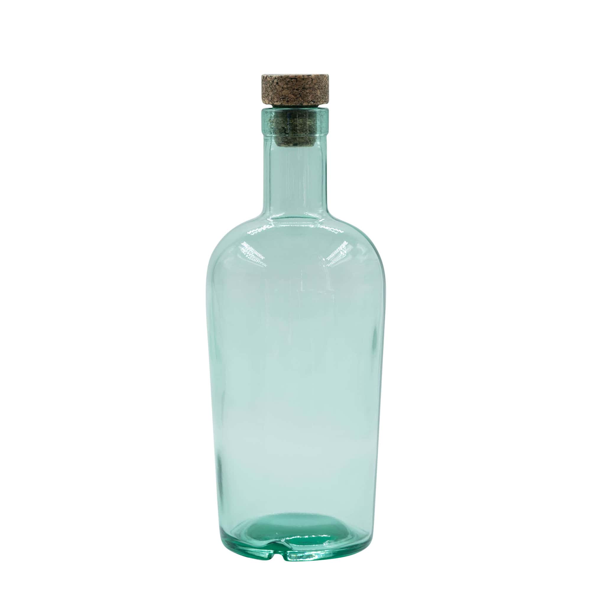 700 ml glasflaska 'Teo Light', öppning: kork