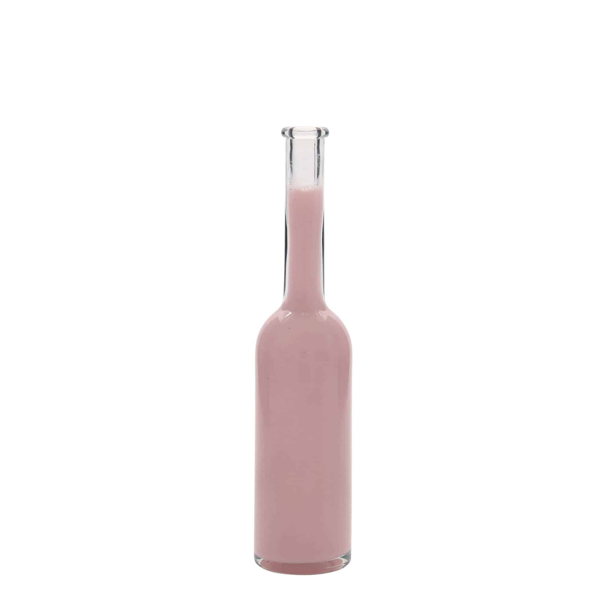 100 ml glasflaska 'Opera', öppning: kork