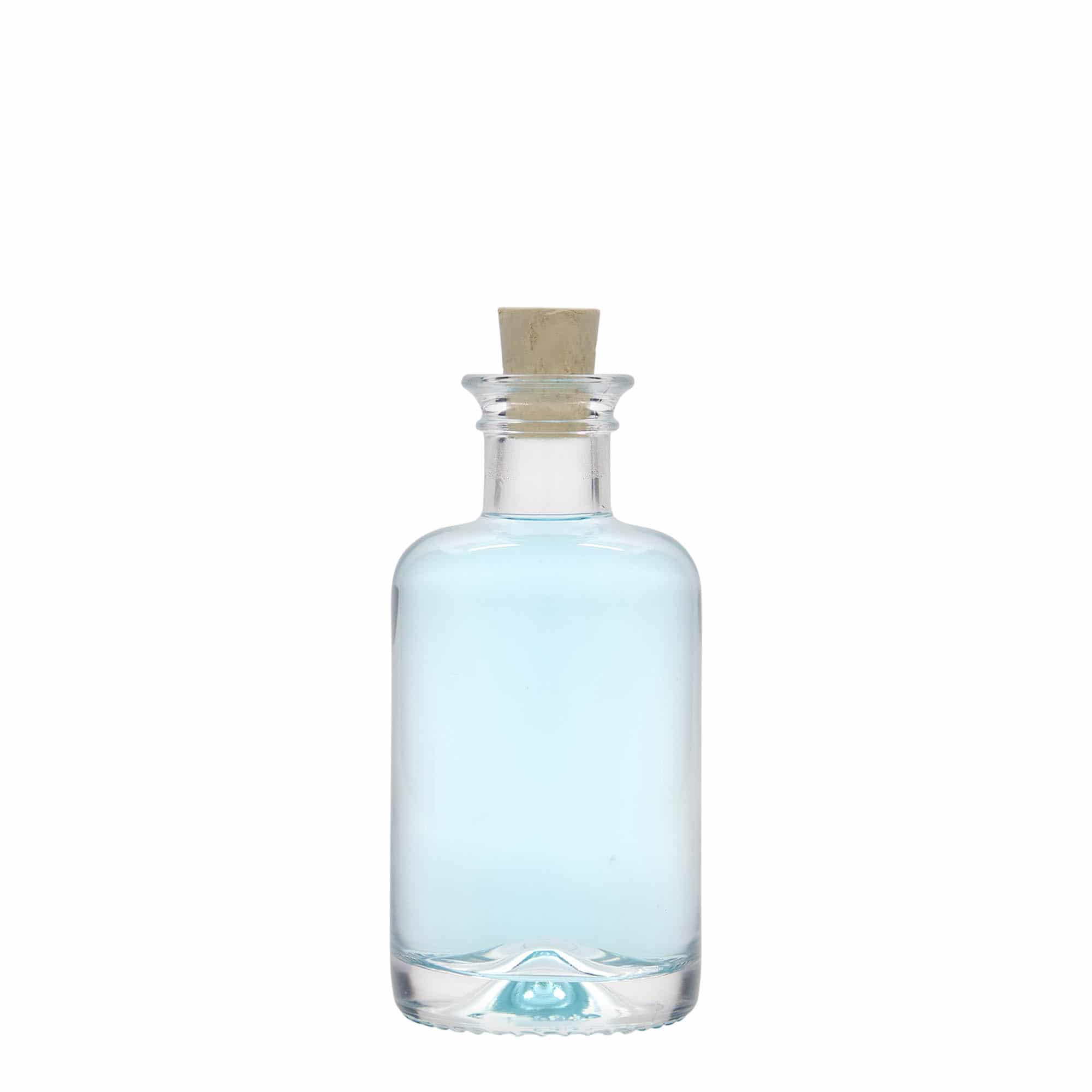 100 ml apoteksglasflaska, mynning: kork