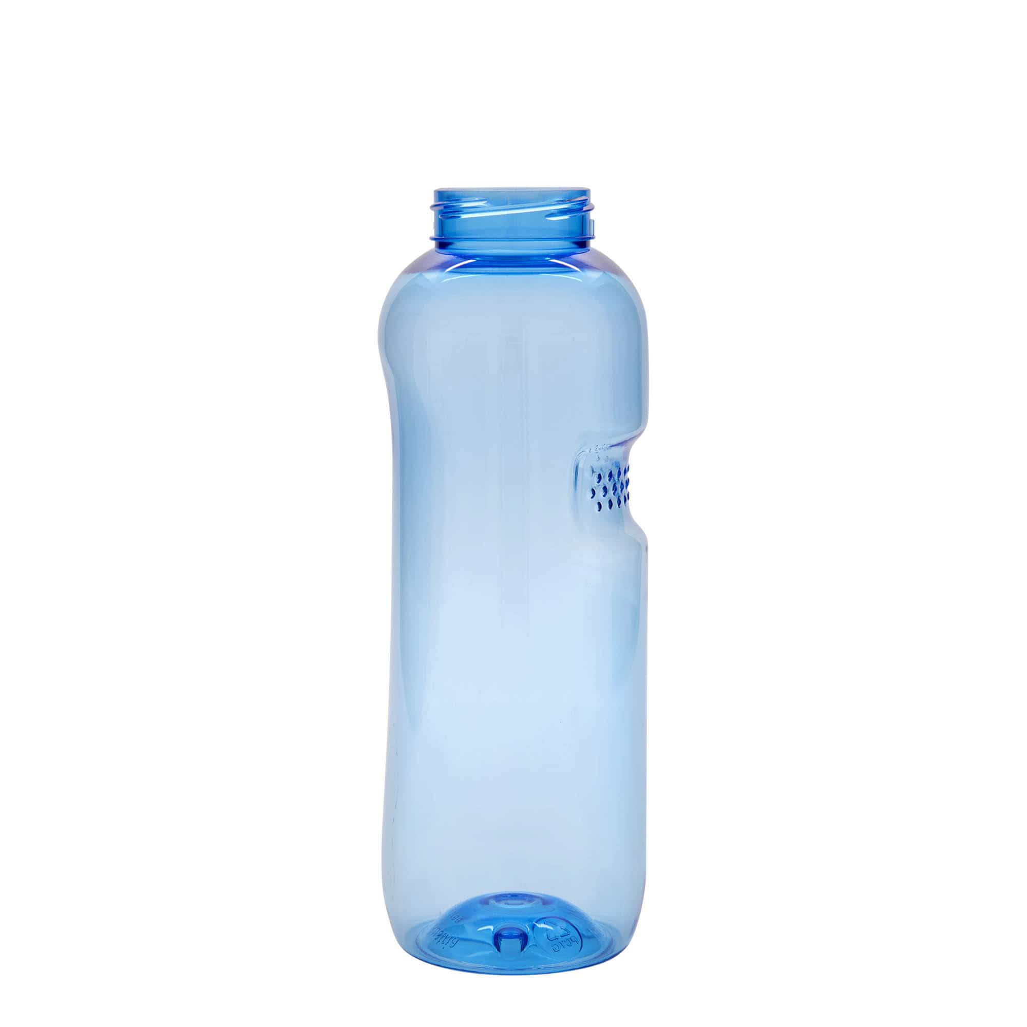750 ml PET-dricksflaska 'Kavodrink', plast, blå