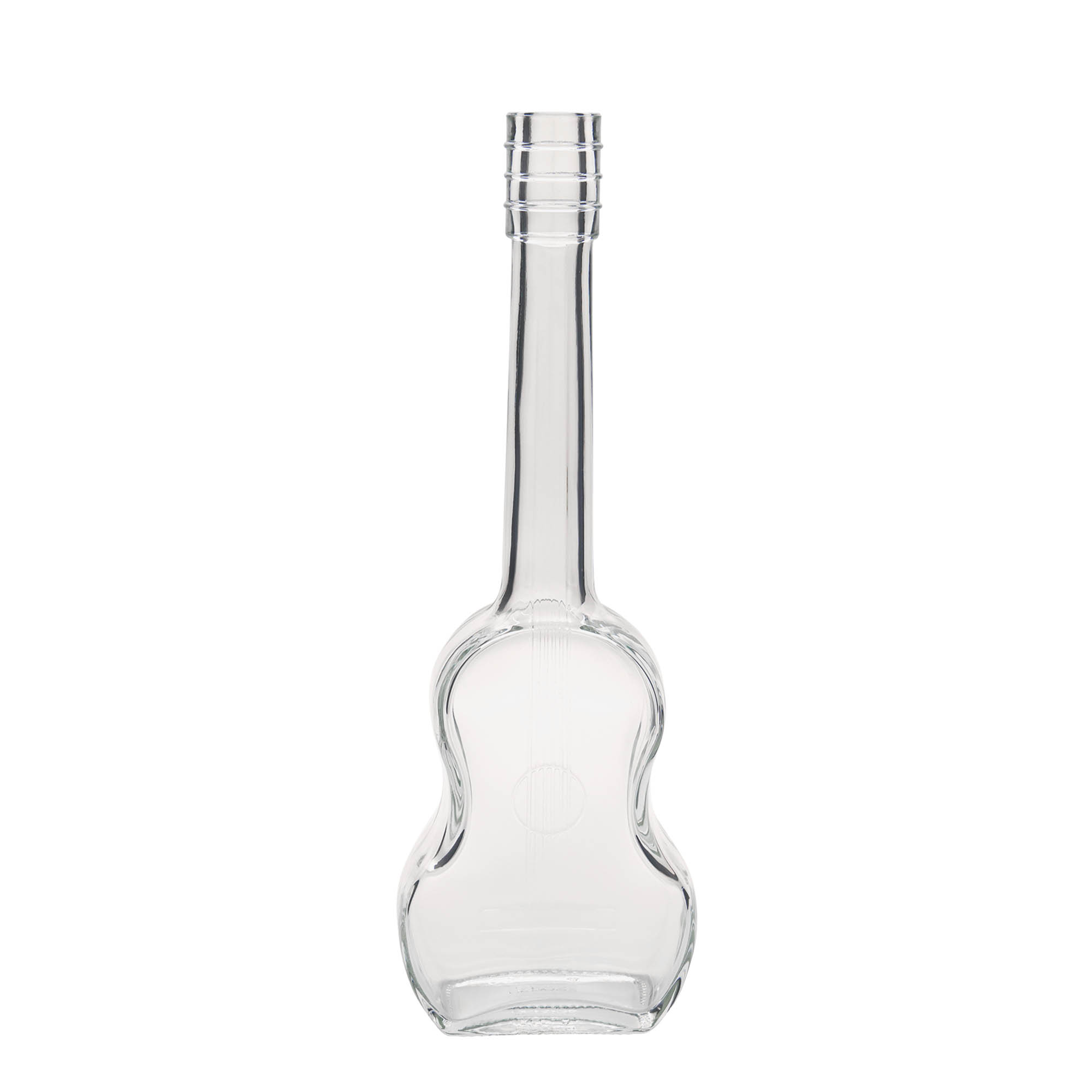 500 ml glasflaska 'Gitarr', öppning: kork 500 ml glasflaska 'Gitarr', öppning: kork