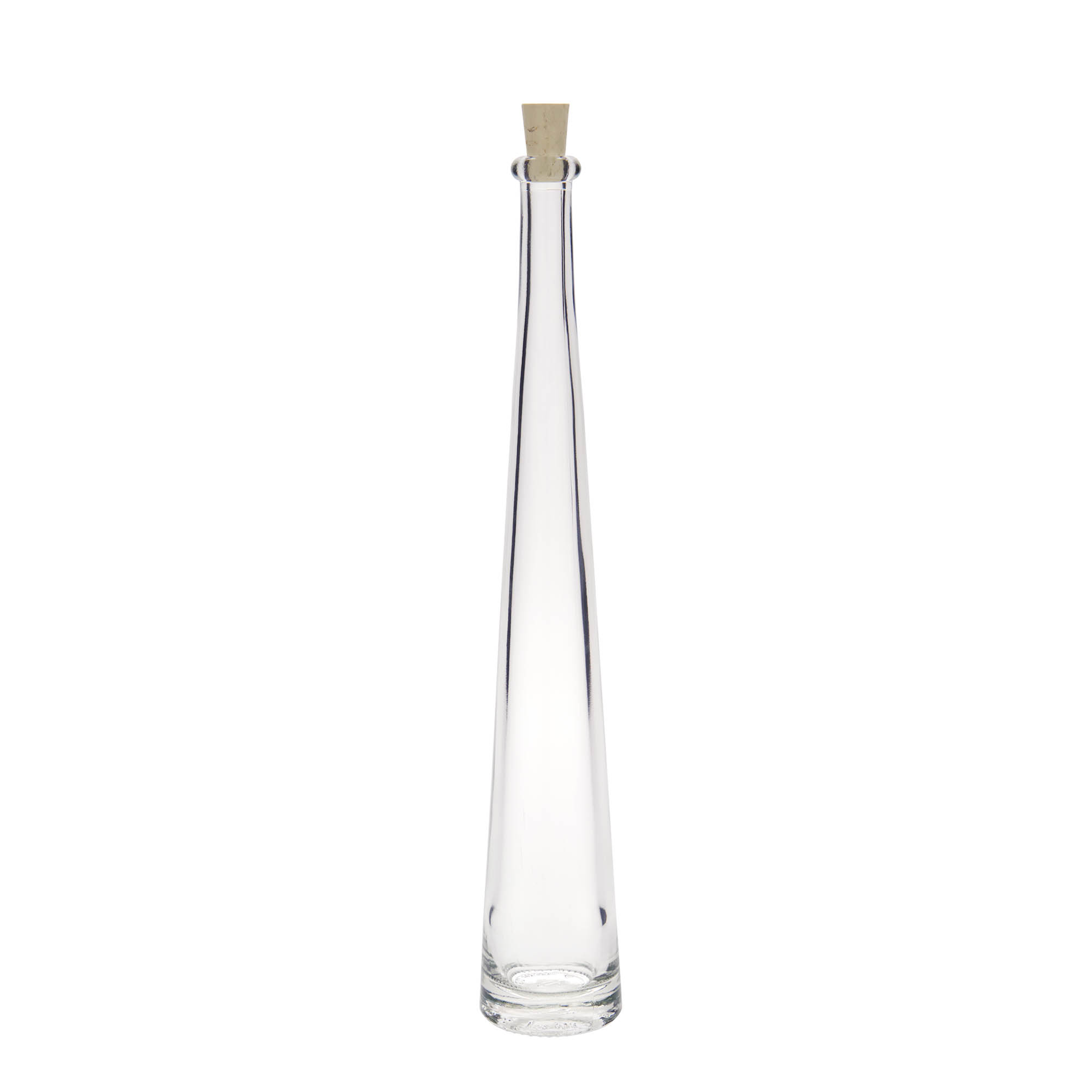 100 ml glasflaska 'Dama Rondo', öppning: kork