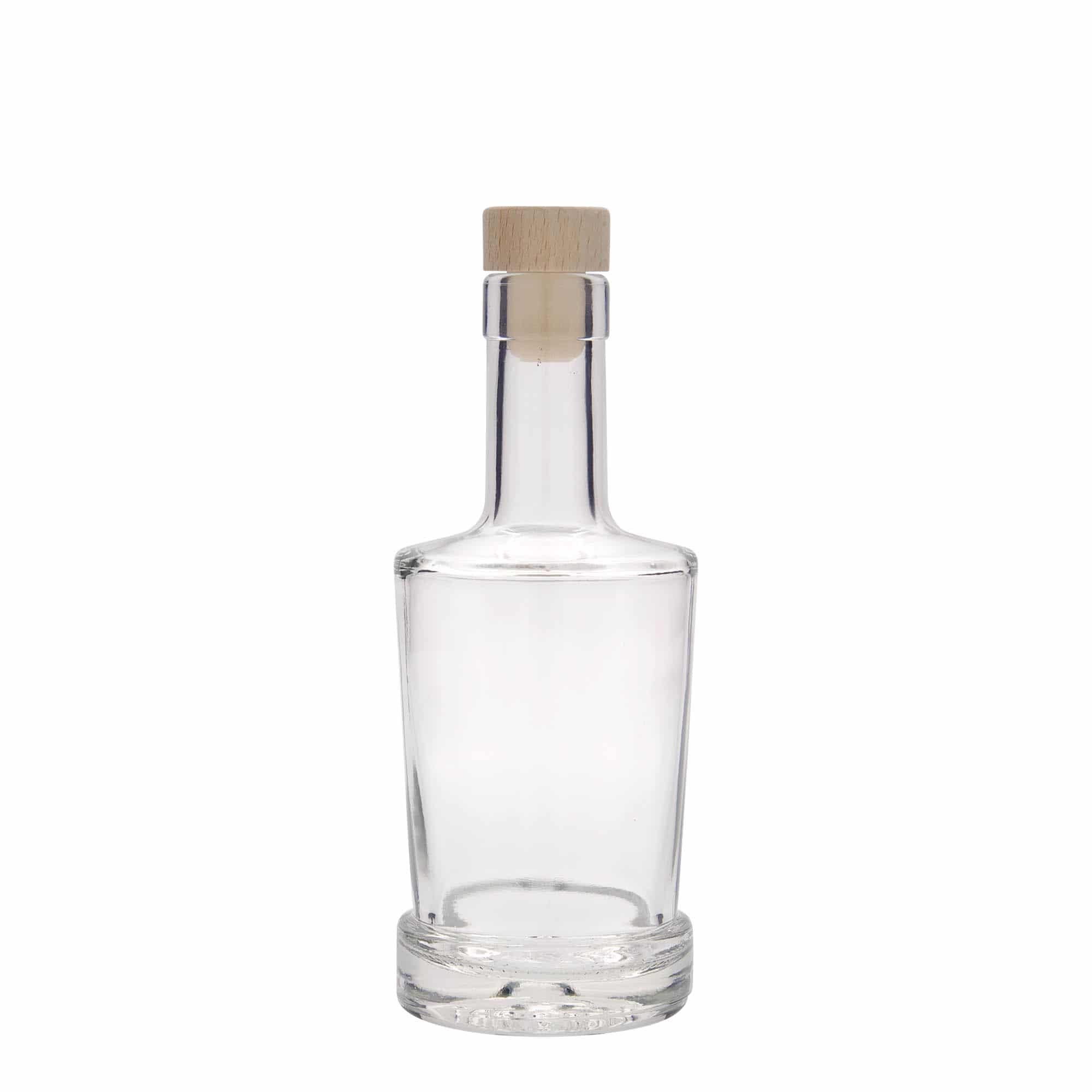 250 ml glasflaska 'Deborah', mynning: kork
