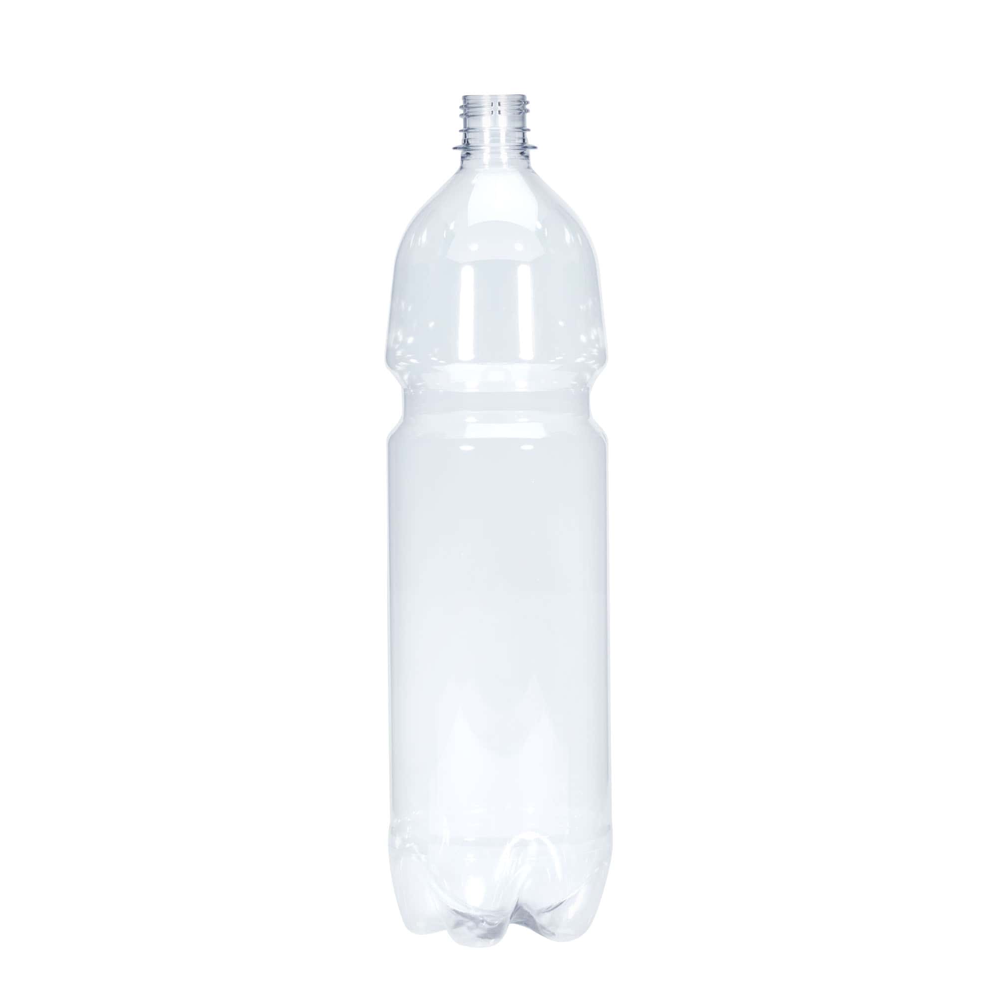 1.500 ml PET-flaska universal, plast, öppning: PCO28