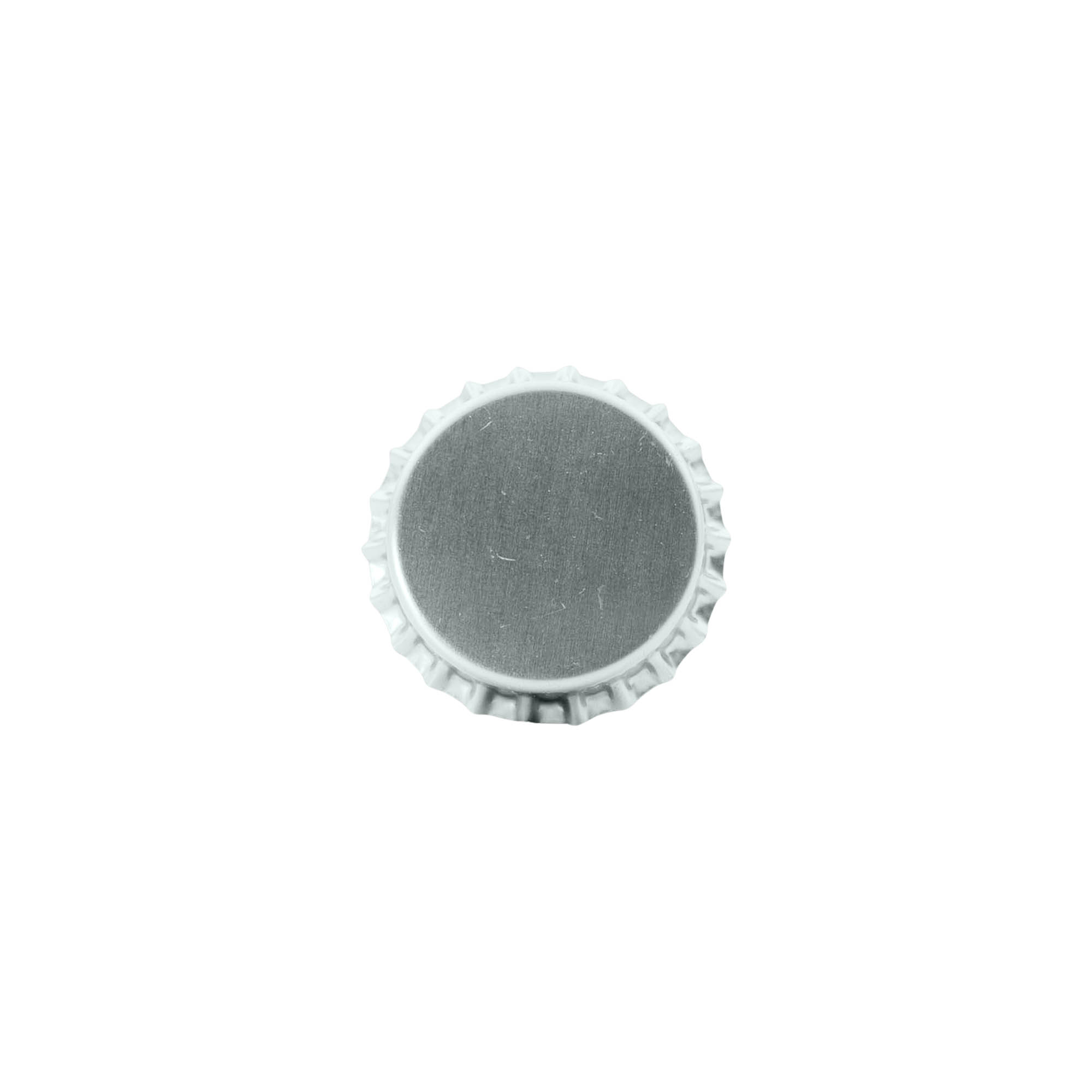 Kapsylen 29 mm, metall, silver
