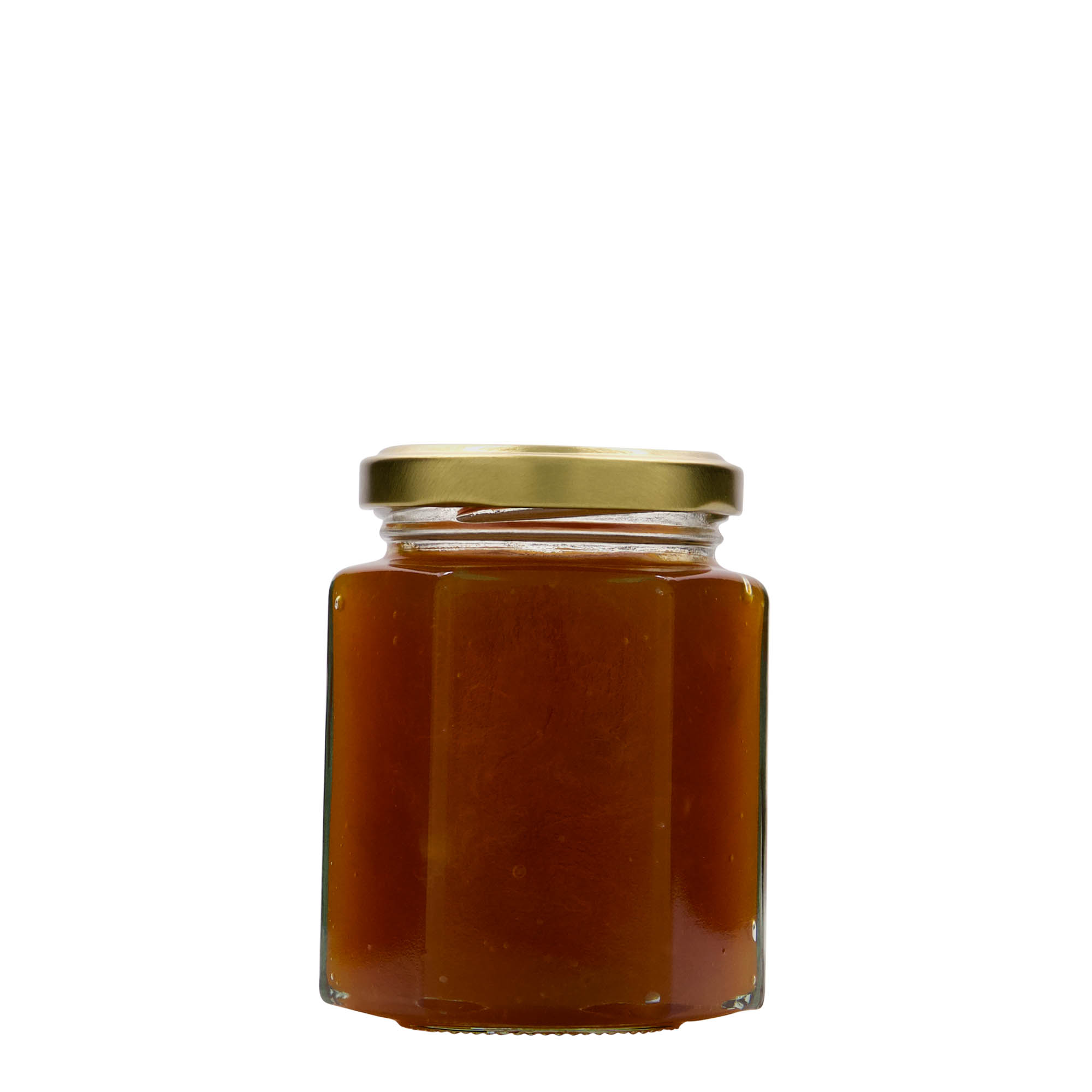 191 ml sexkantigt glas, öppning: Twist-Off (TO 58) 191 ml sexkantigt glas, öppning: Twist-Off (TO 58)