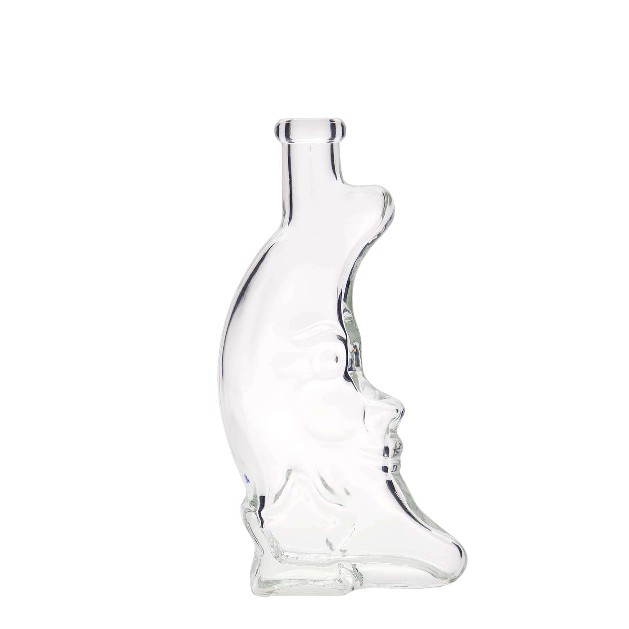 200 ml glasflaska 'Mond', öppning: kork