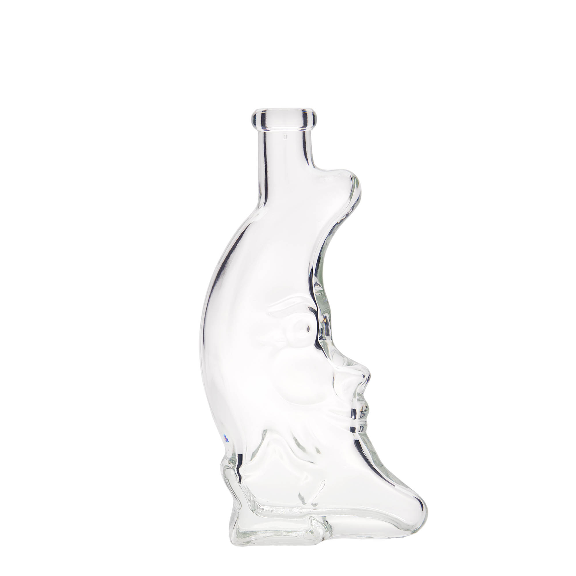 200 ml glasflaska 'Mond', öppning: kork